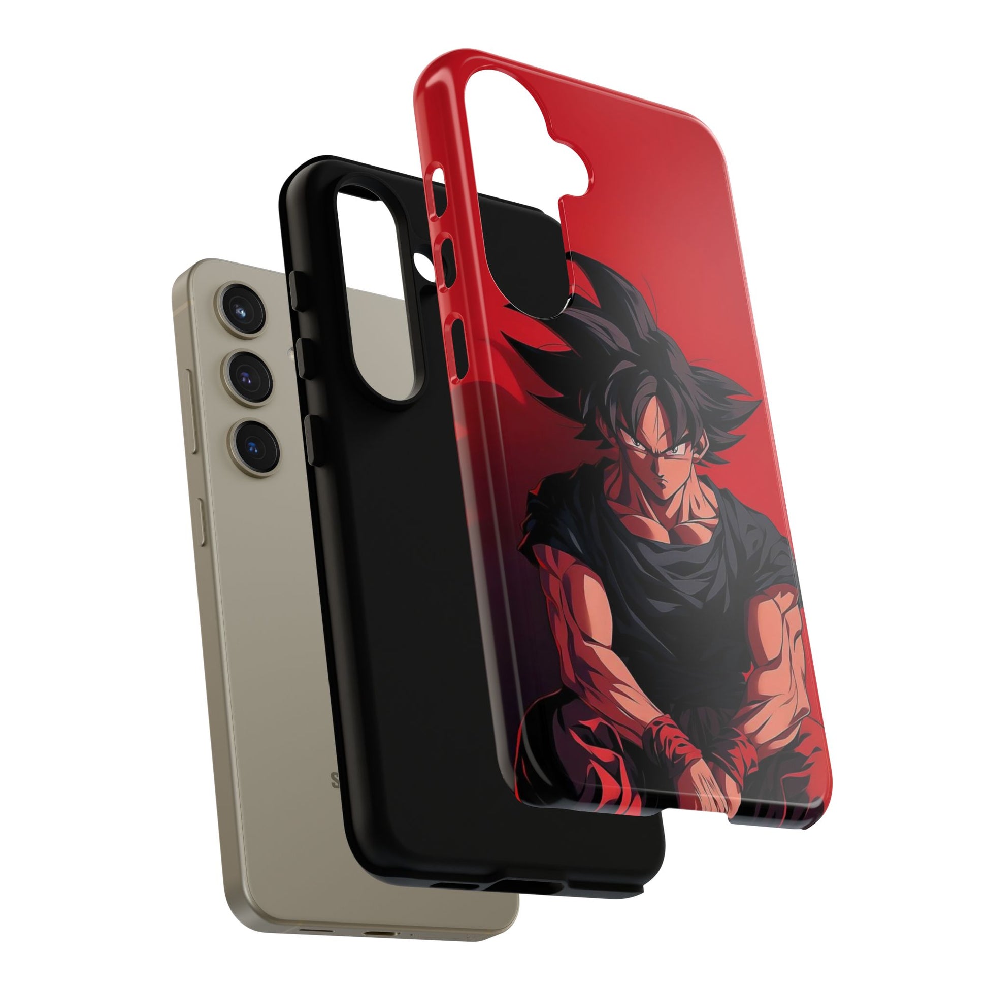 Anime Goku Dragon ball Z Tough Cases for iPhones, Samsung, and Pixel