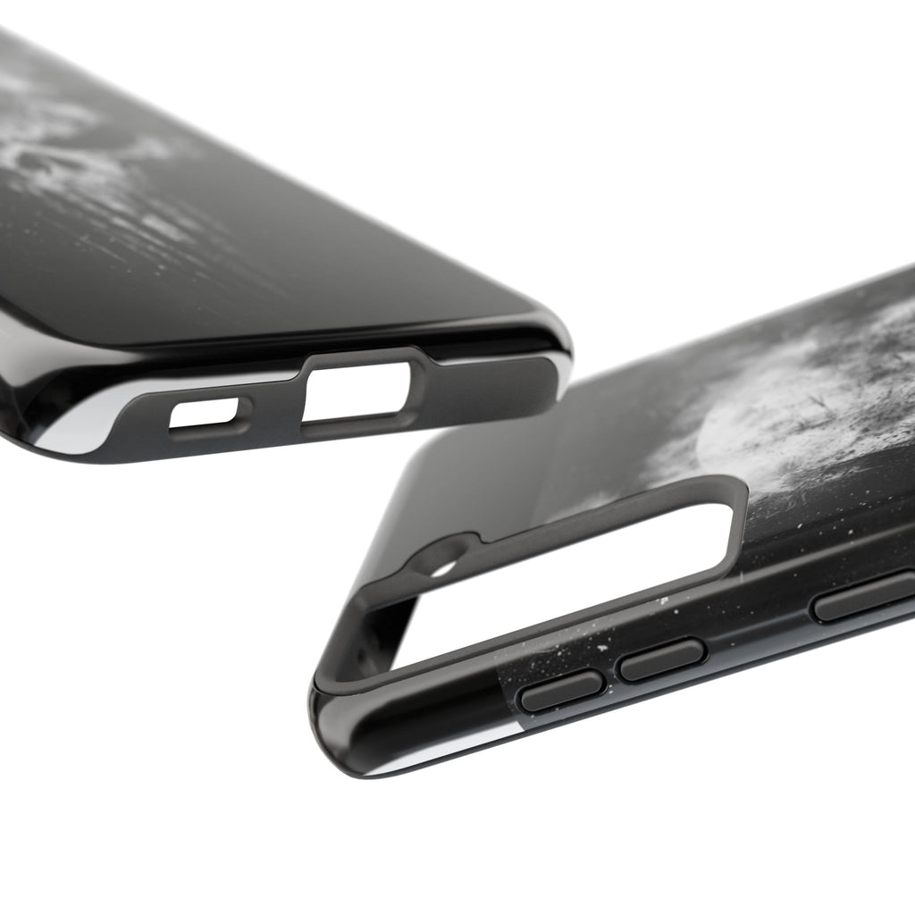 Smoking Skull Theme Phone Case for iPhone & Samsung Galaxy Phones