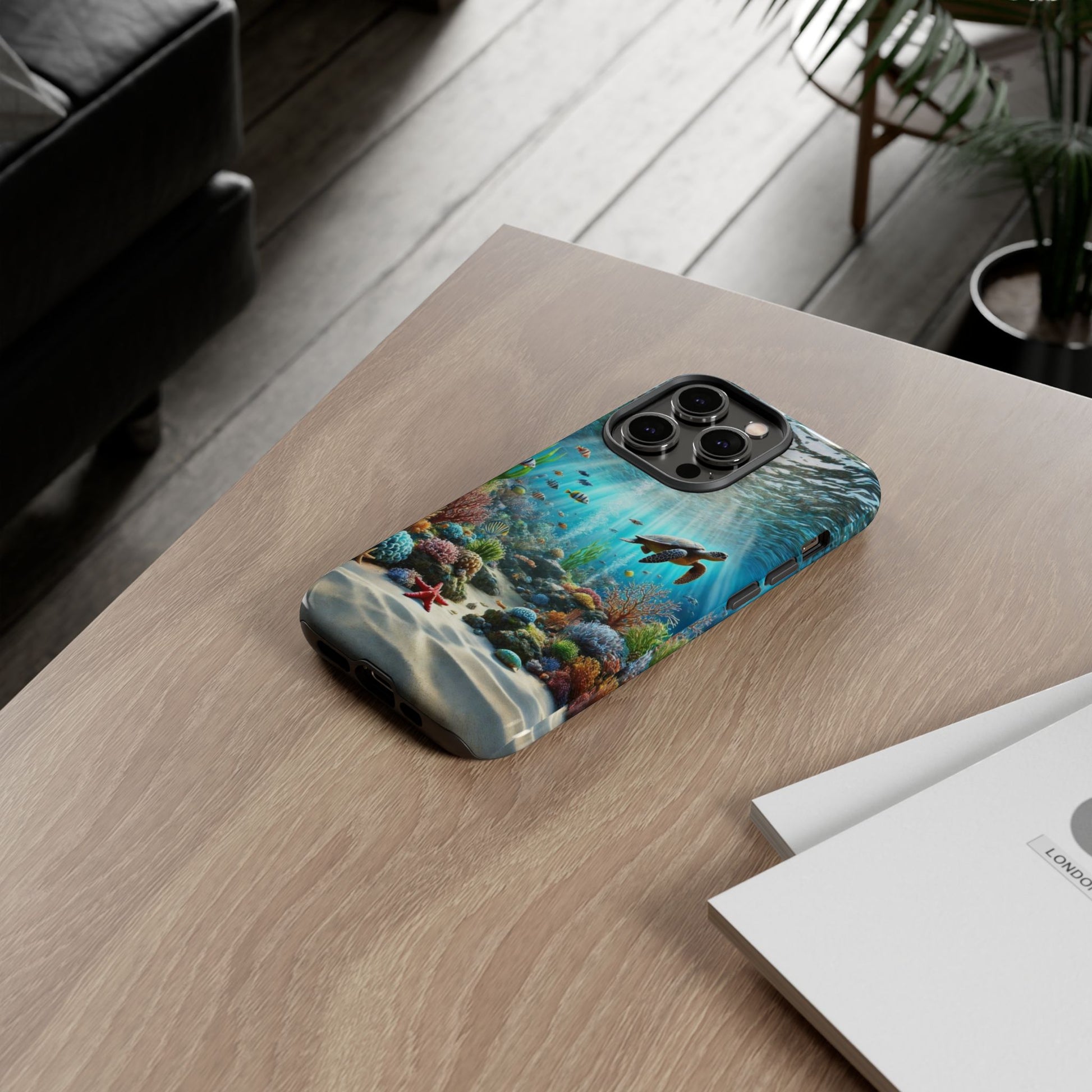 Under Sea Landscape Tough Cases for iPhones, Samsung, and Pixel