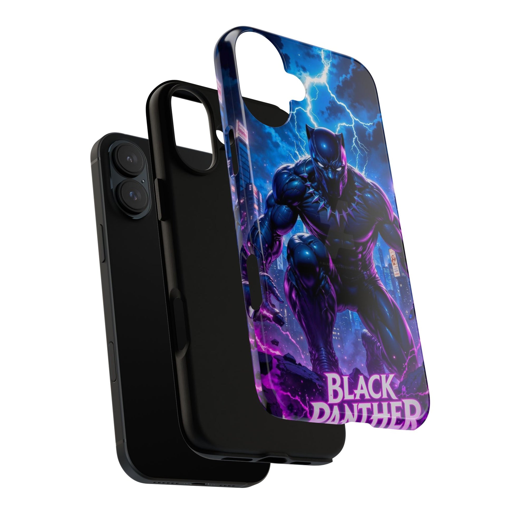 Black Panther Phone Case, Tough Cases for iPhones, Samsung, and Pixel