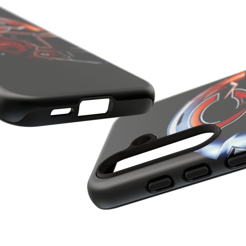 Football Helmet Chicago Bears Phone Case, Tough Cases for iPhones, Samsung, and Pixel