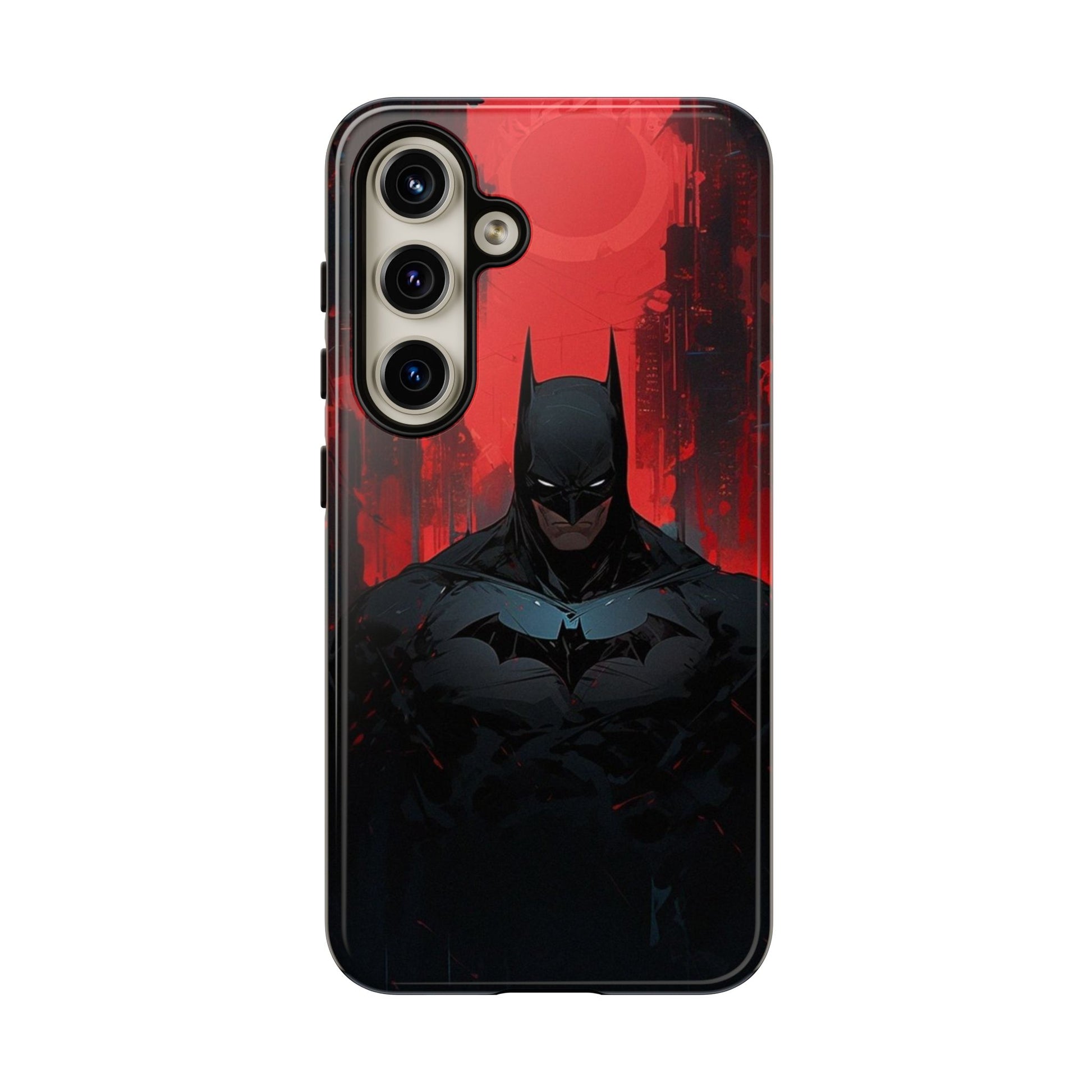The Dark Knight Batman Tough Cases for iPhones, Samsung, and Pixel