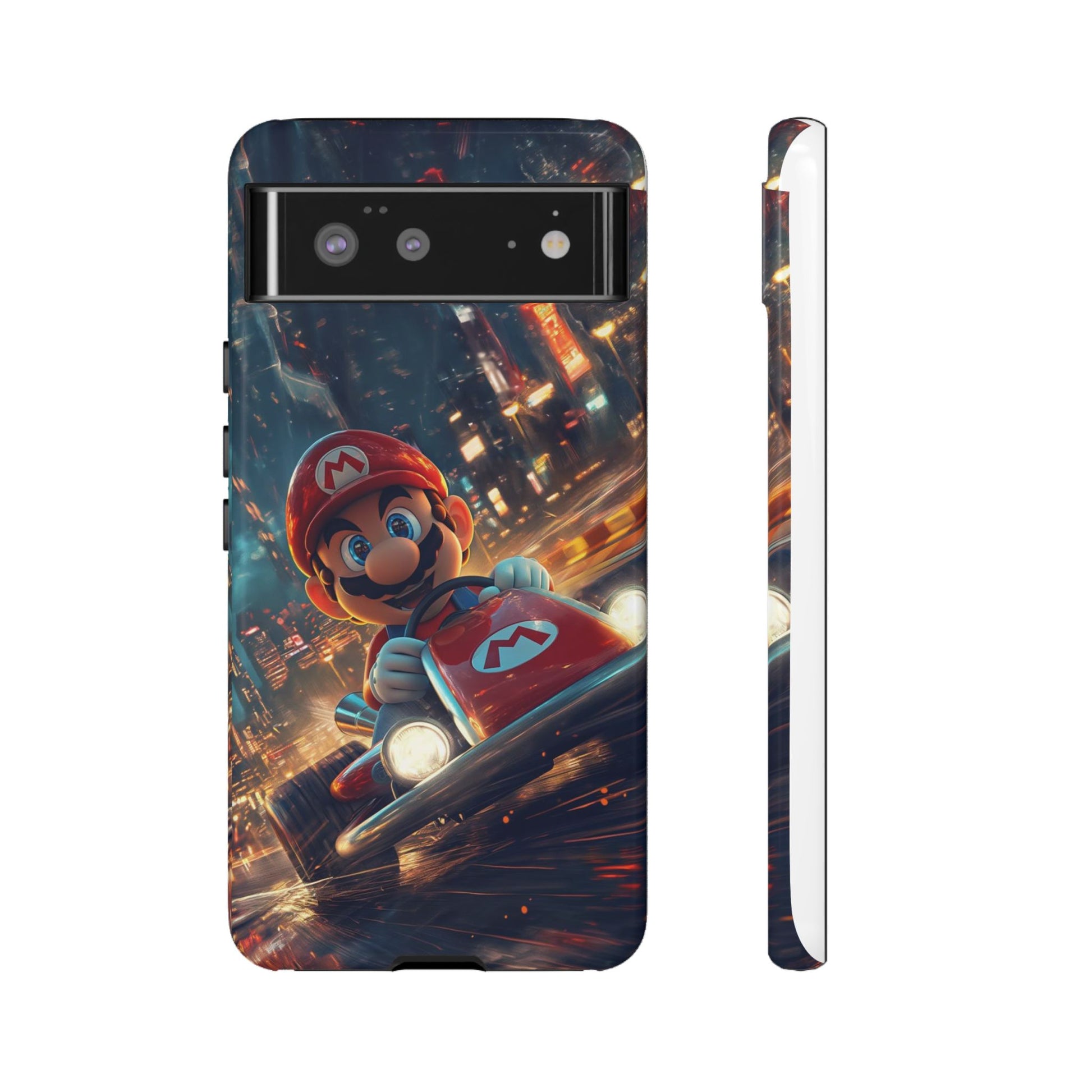 Super Mario Kart Phone Case, Tough Cases, Disney Phone for iPhones, Samsung, and Pixel
