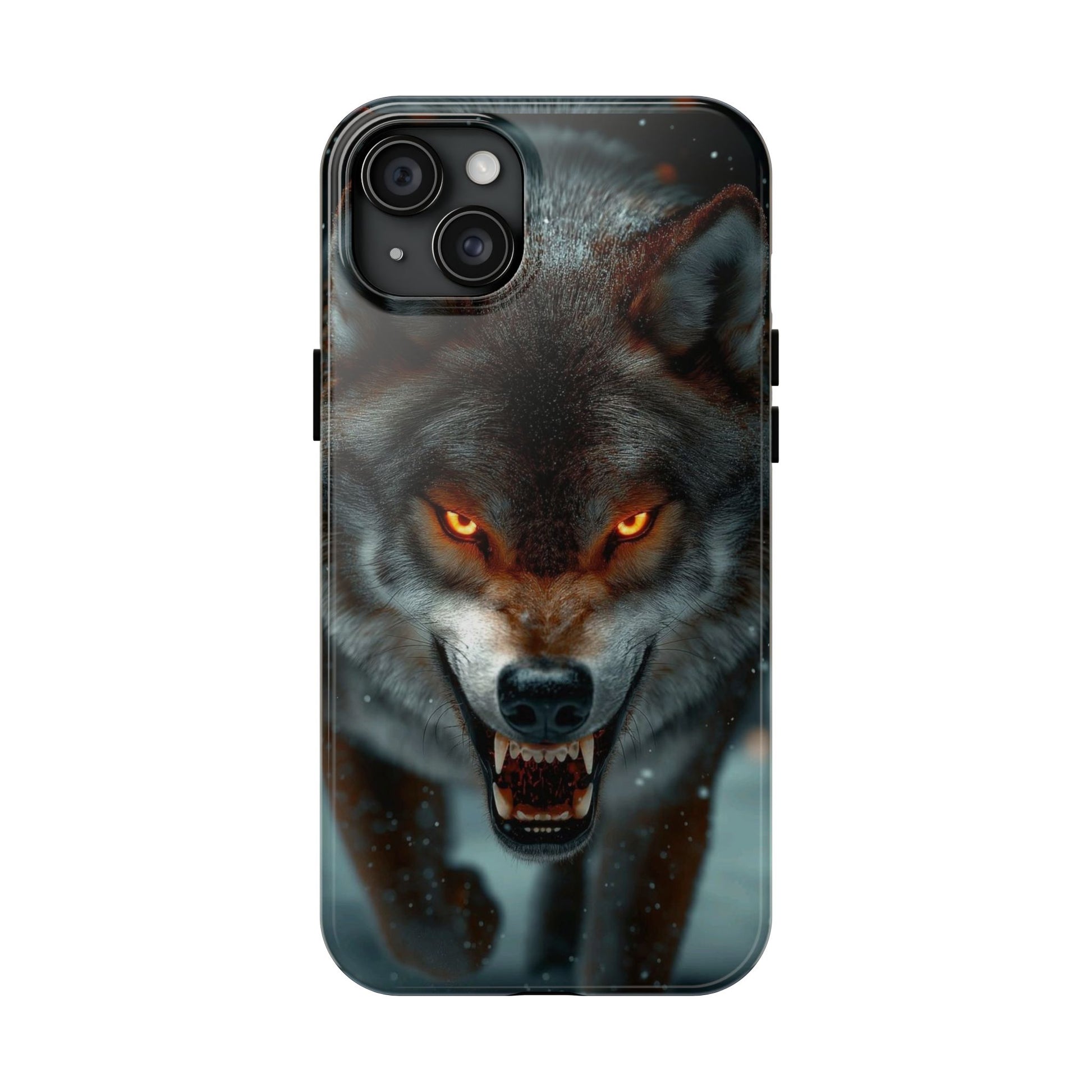 Alpha Male Wolf Themed Tough Phone Cases for Iphones & Samsung Phones