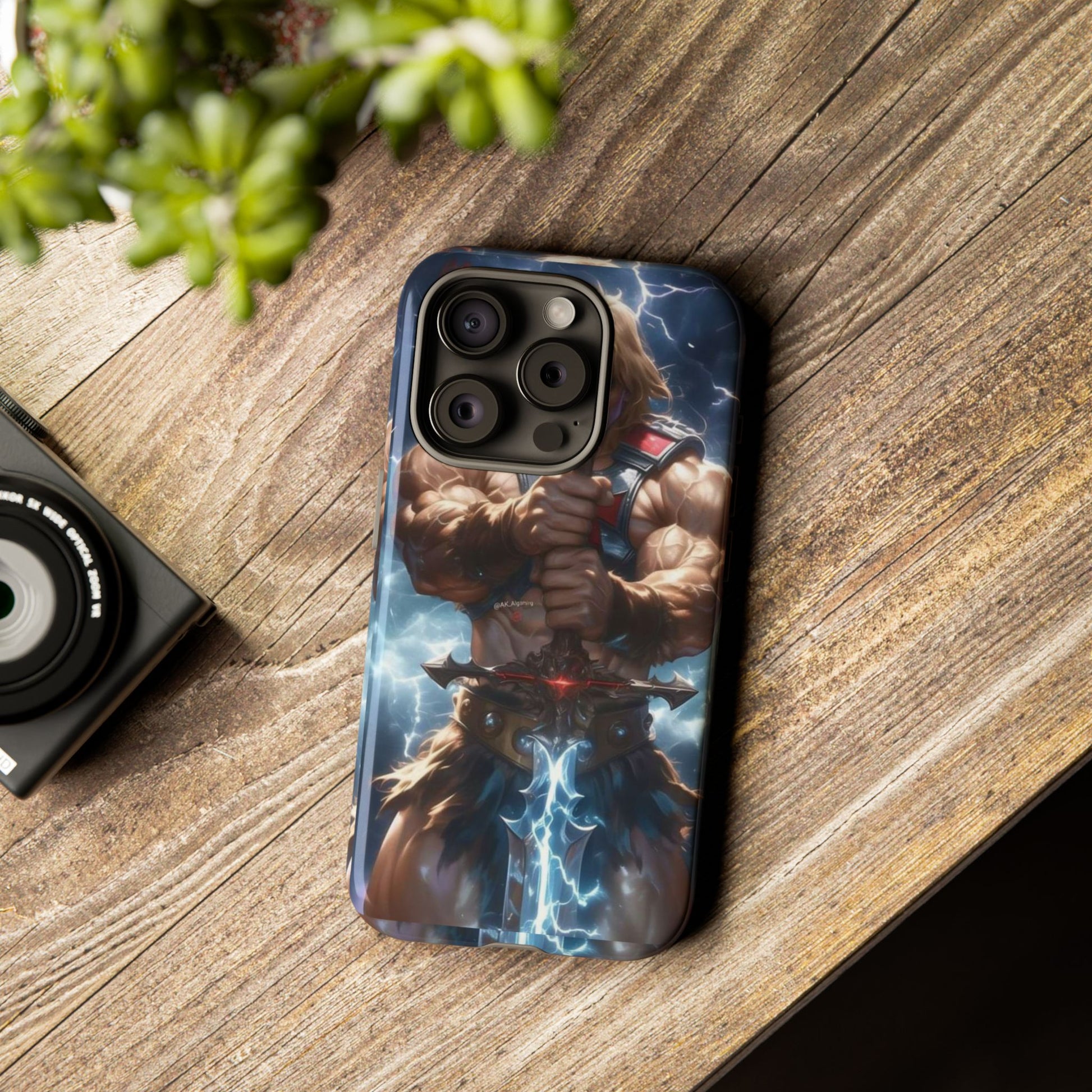 He-Man Masters of the Universe Tough Cases for iPhones, Samsung, and Pixel
