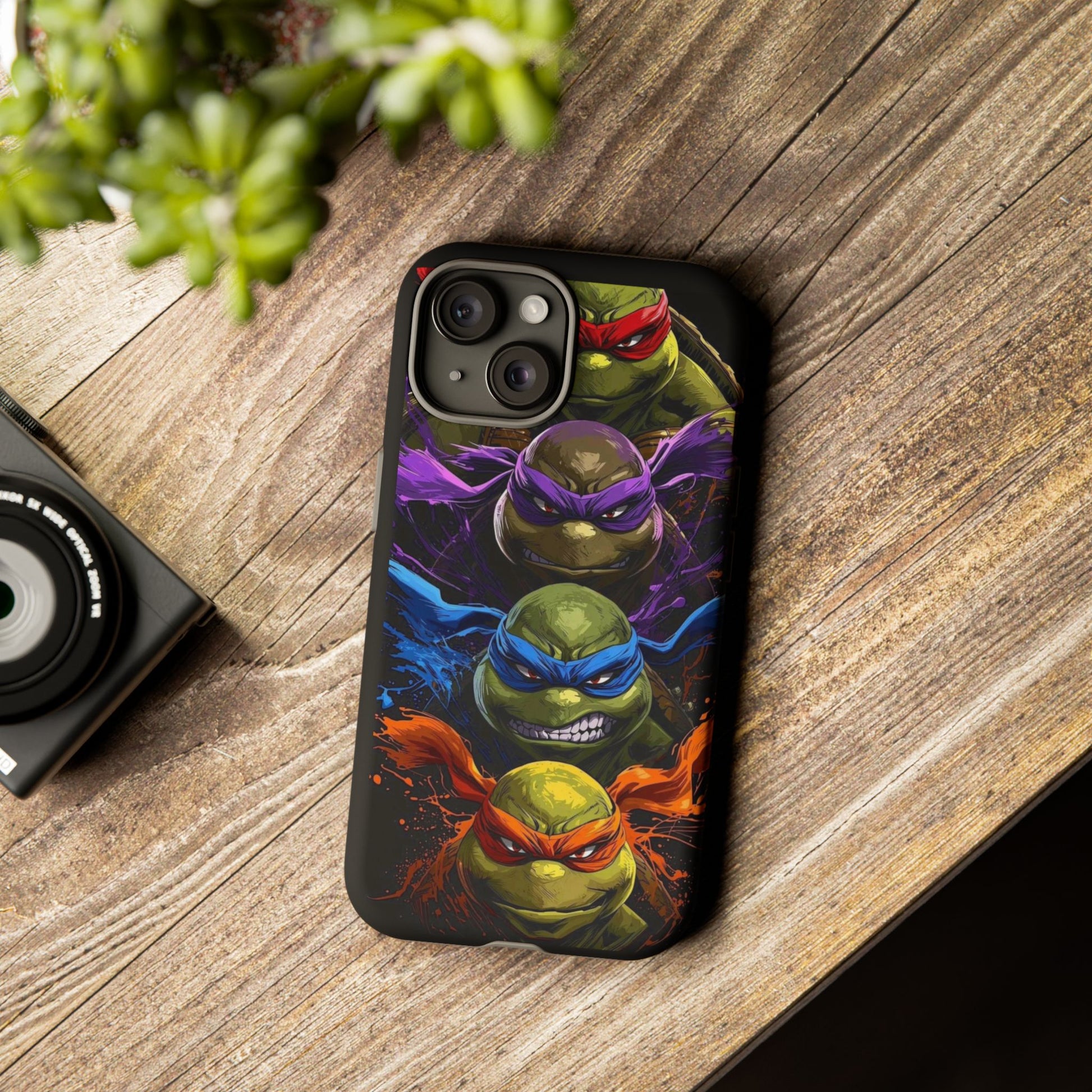 Ninja Turtles Tough Cases for iPhones, Samsung, and Pixel