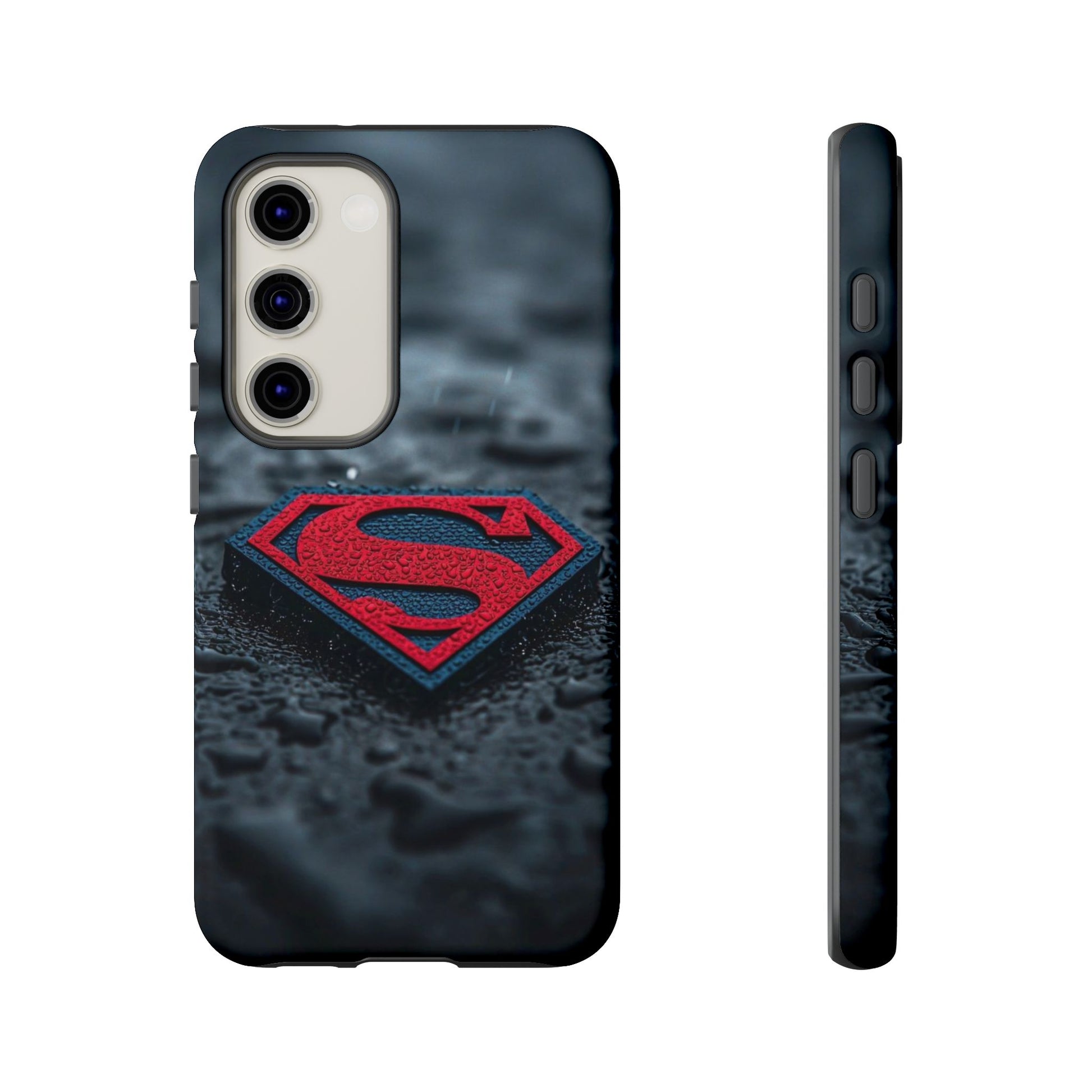 Superman Logo Tough Cases for iPhones, Samsung, and Pixel