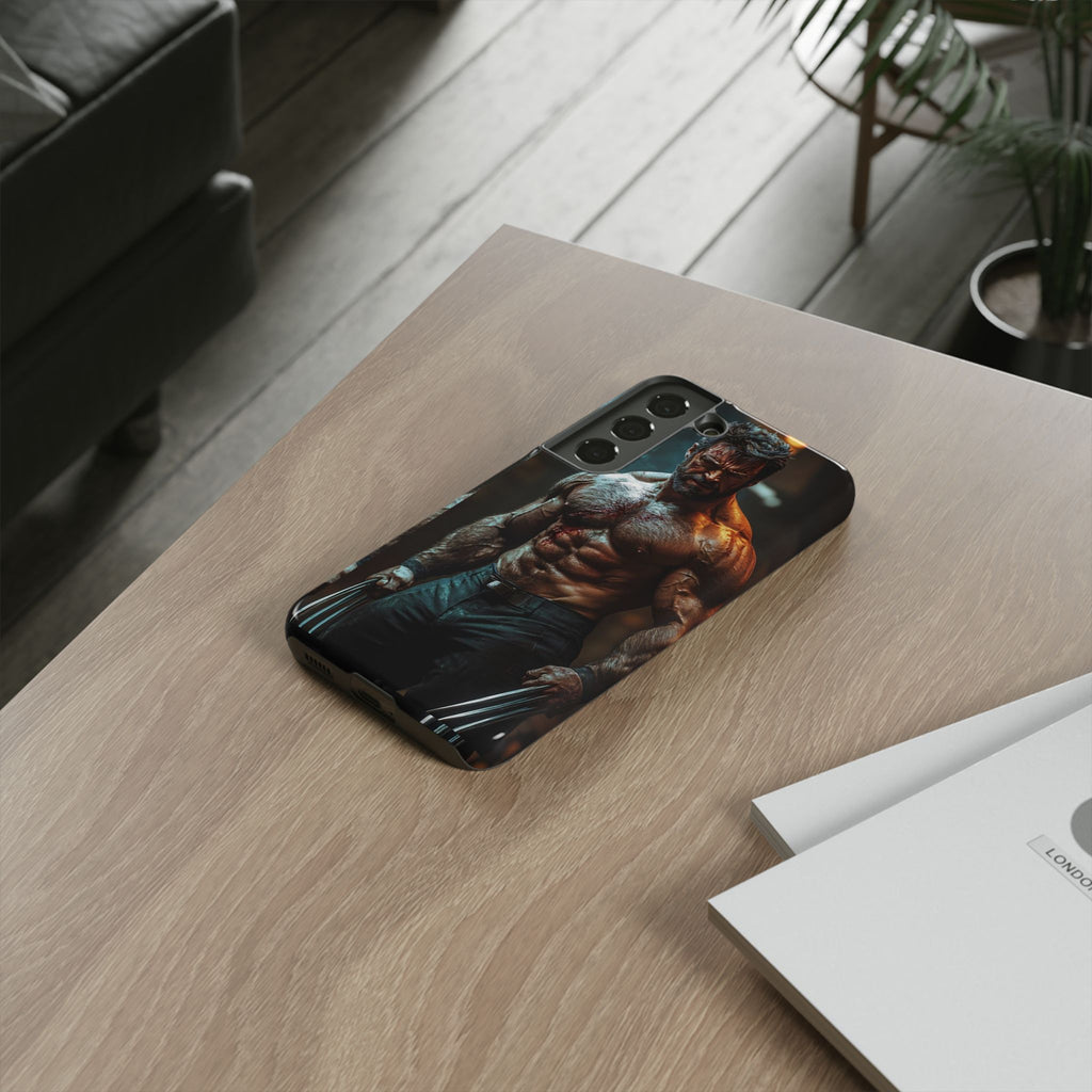 Marvel's Logan Wolverine Tough Cases for iPhones, Samsung, and Pixel