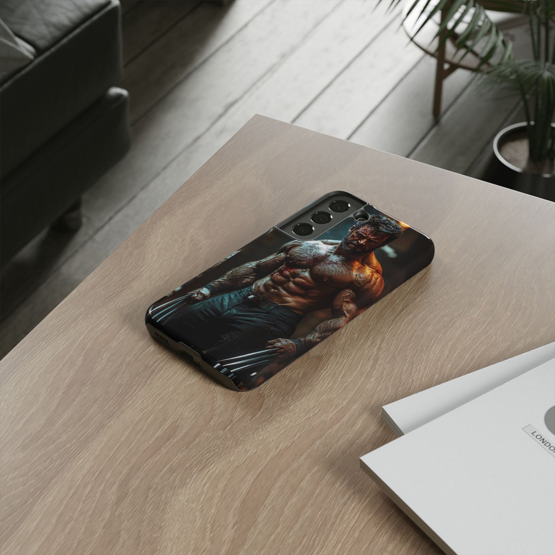 Marvel's Logan Wolverine Tough Cases for iPhones, Samsung, and Pixel