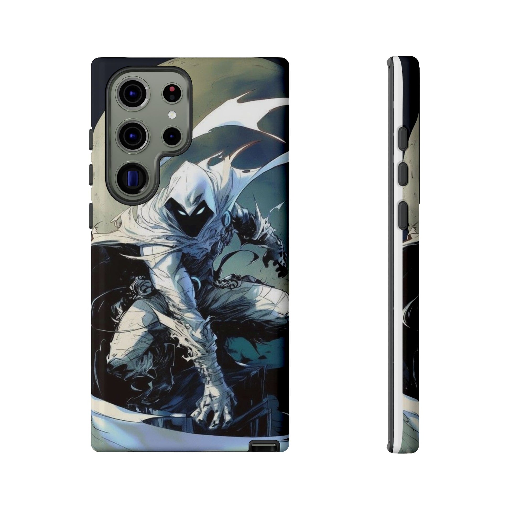 Moon Knight Tough Cases for iPhones, Samsung, and Pixel