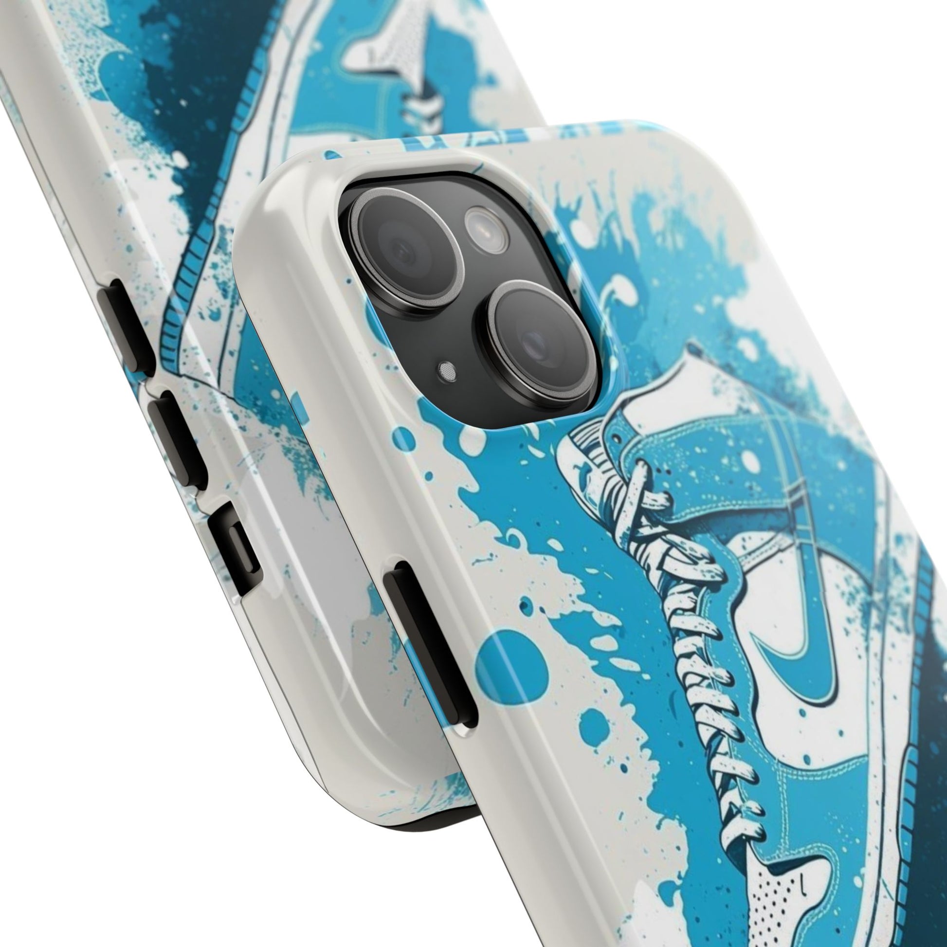 Baby Blue Jordan's Theme Phone Cases for Iphones & Samsung Phones