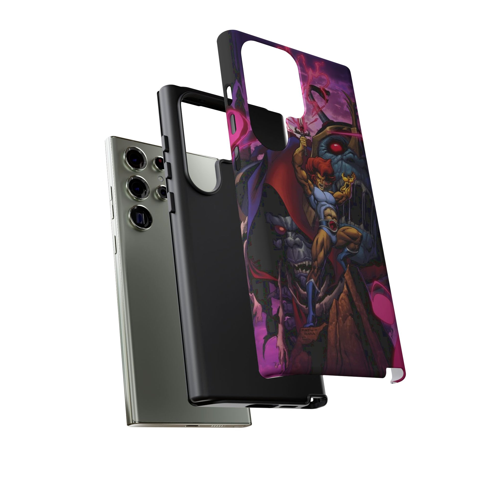 Thundercats Lion O x Mumra Tough Cases for iPhones, Samsung, and Pixel
