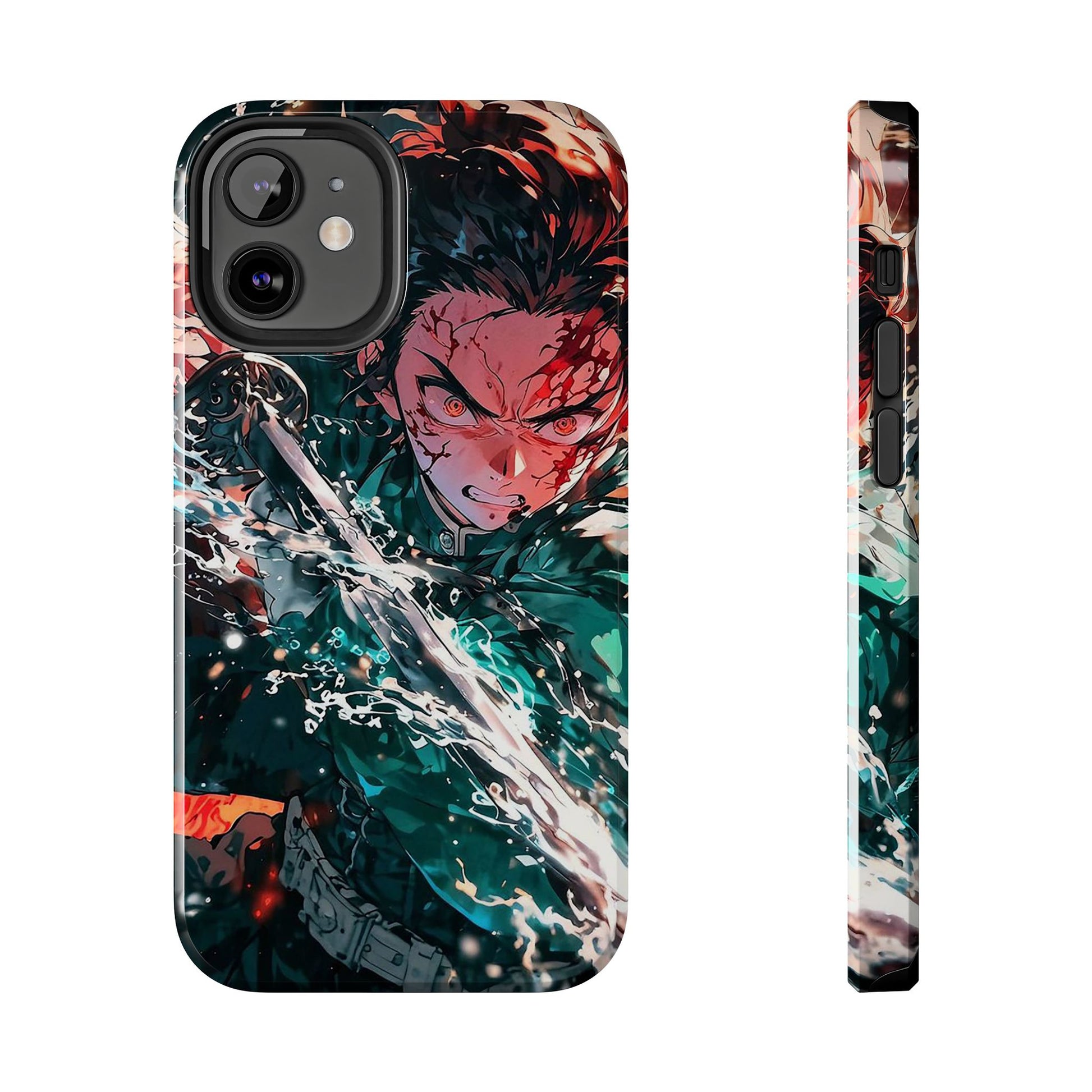 Demon Slayer Tanjiro Art Phone Case for iPhone & Samsung Galaxy Phones