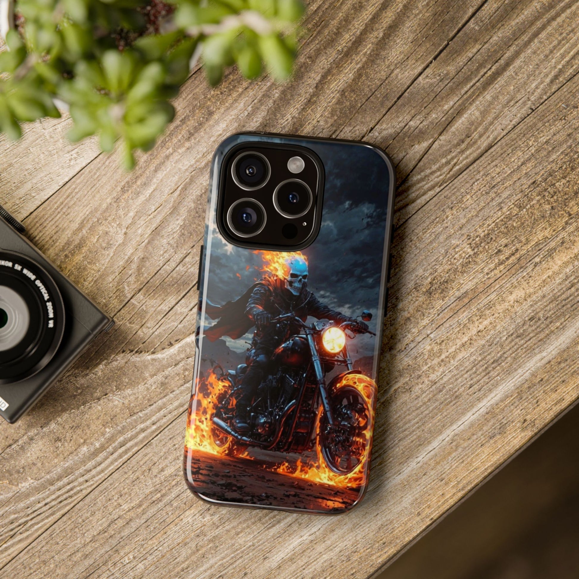Marvel's Ghost Rider Tough Cases for iPhones, Samsung, and Pixel
