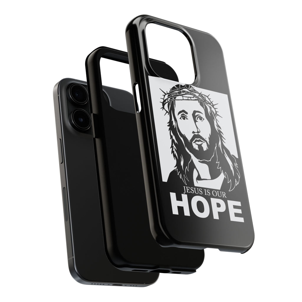 Jesus is Our Hope Christian Phone Cases for iPhones & Samsung Phones
