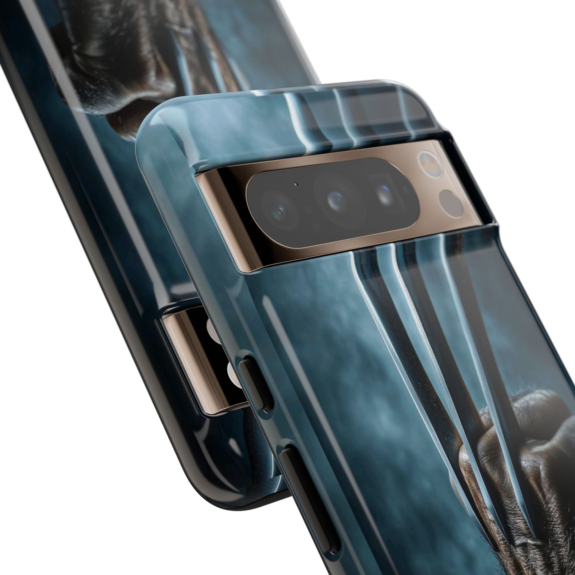 Logan's Claws Wolverine Tough Cases for iPhones, Samsung, and Pixel