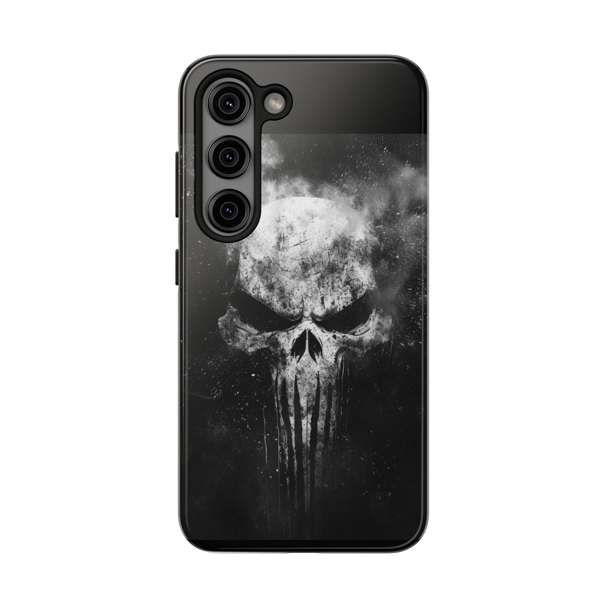 Smoking Skull Theme Phone Case for iPhone & Samsung Galaxy Phones