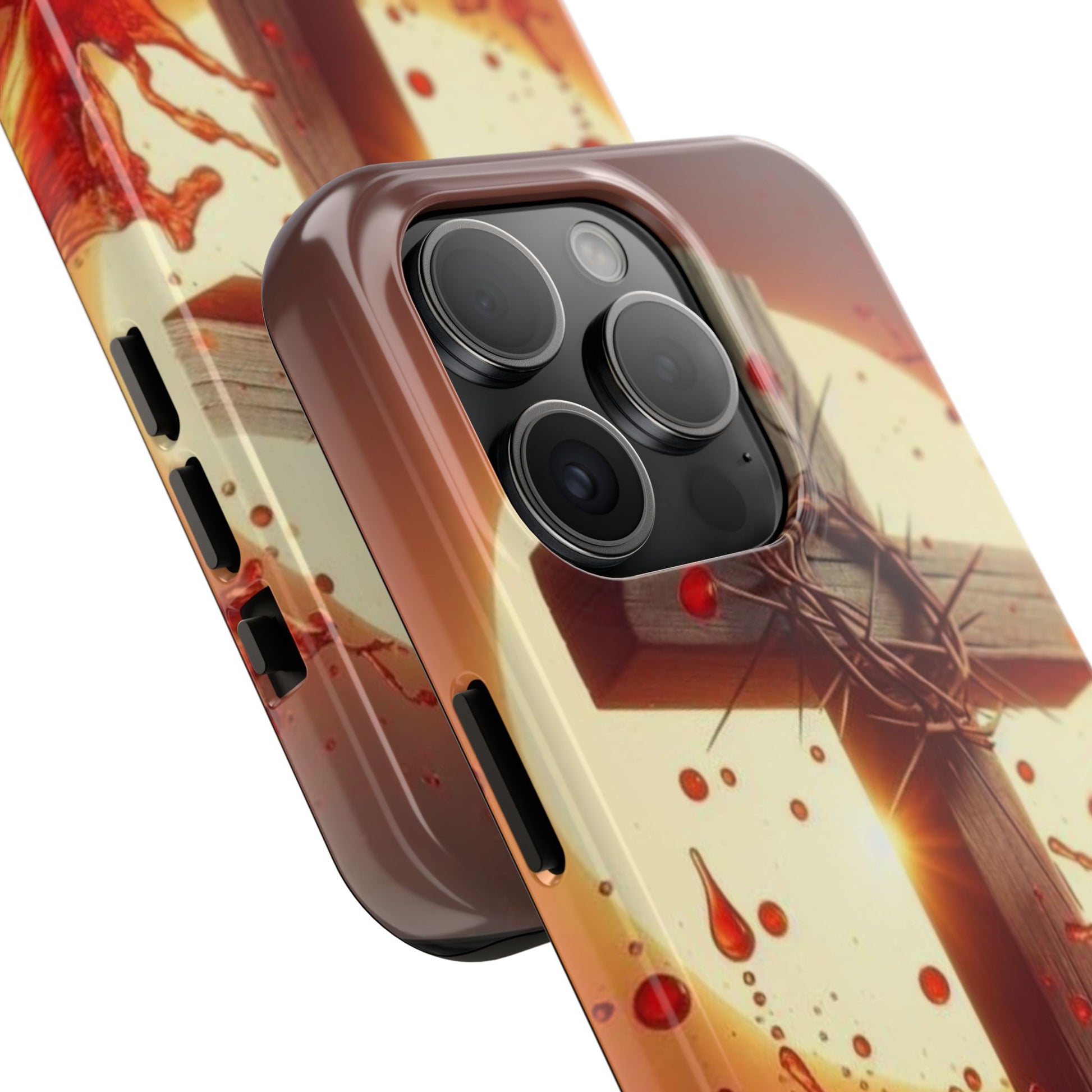 Blood of Christ Christian Theme Phone Cases for iPhones & Samsung Phones