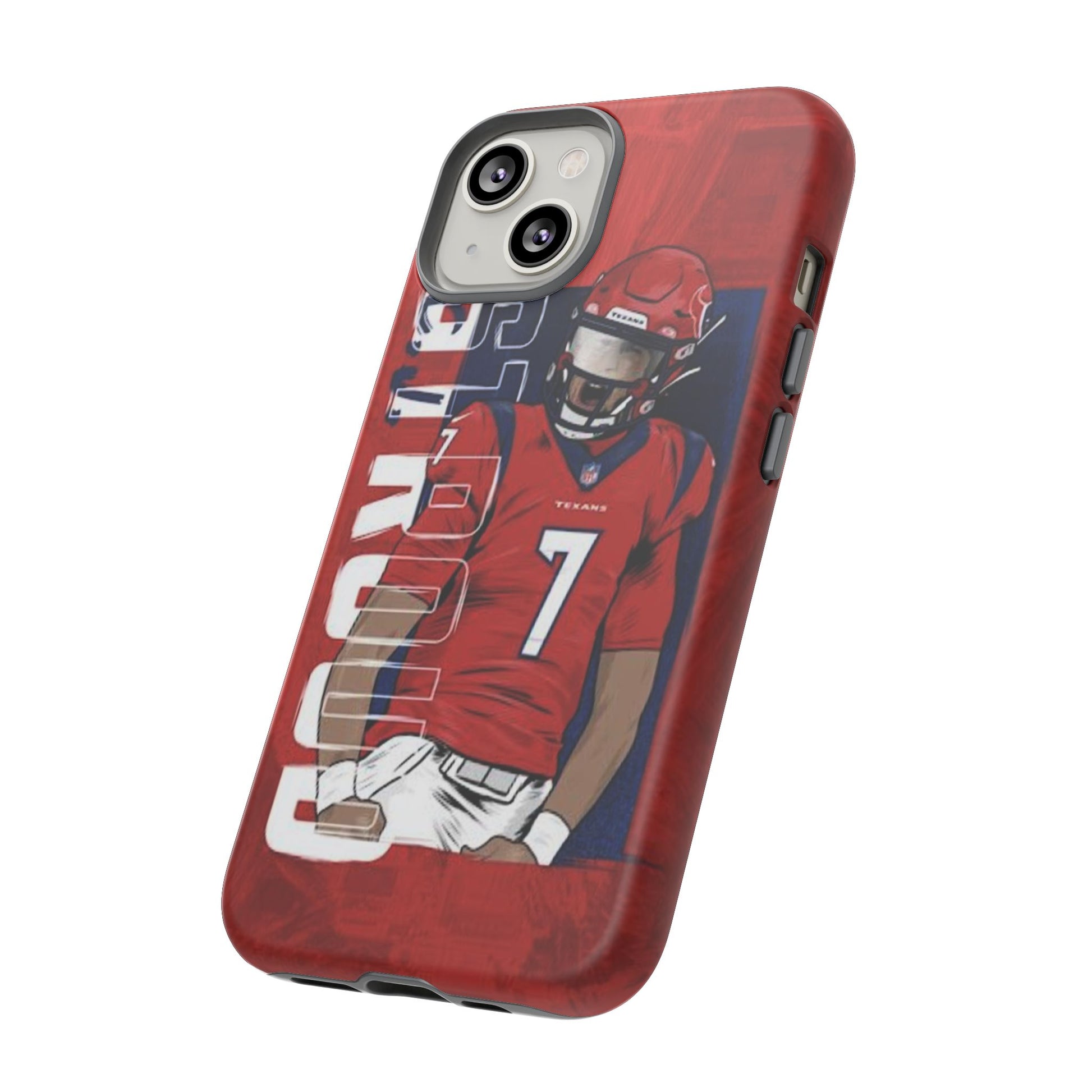 Houston Texans Football CJ Stroud Tough Cases for iPhones, Samsung, and Pixel