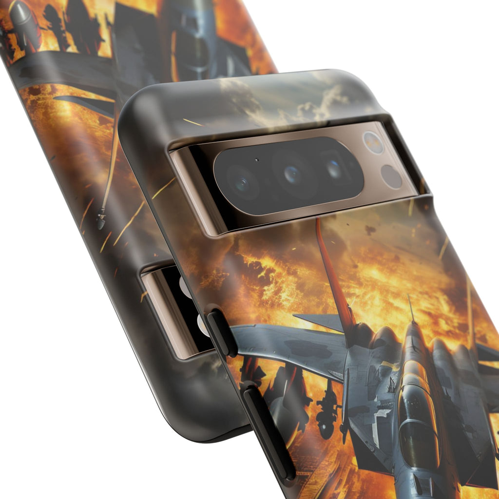 F-15 Fighter Jet Tough Cases for iPhones, Samsung, and Pixel