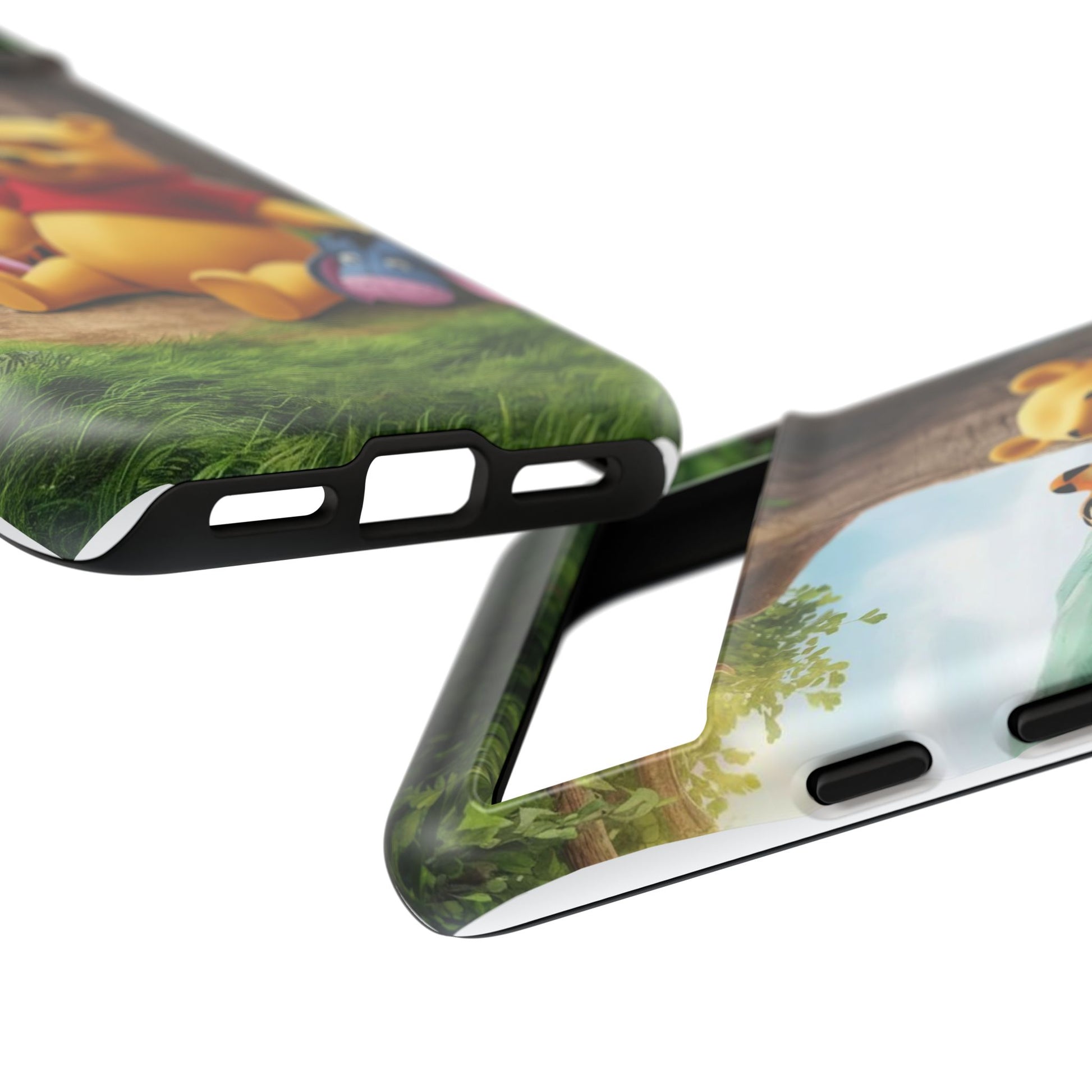 Cute Pooh Bear Phone Case, Tough Cases, Disney Phone for iPhones, Samsung, and Pixel