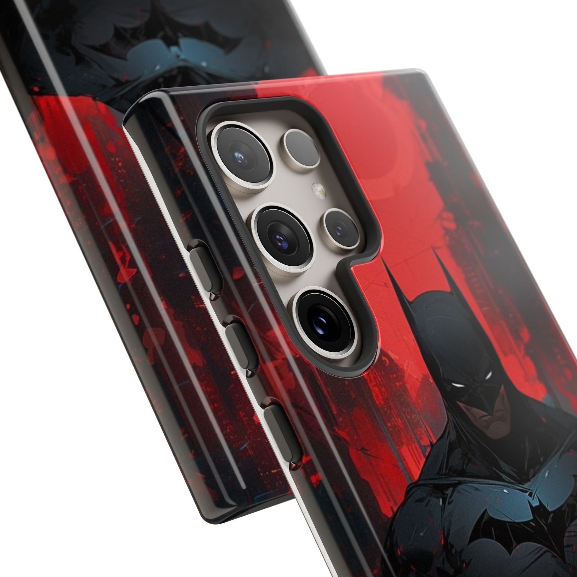 The Dark Knight Batman Tough Cases for iPhones, Samsung, and Pixel