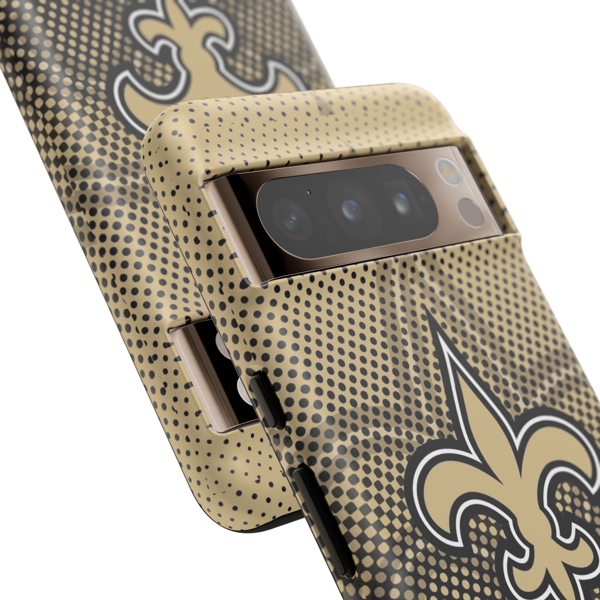 New Orleans Football Saints Logo Tough Cases for iPhones, Samsung, and Pixel