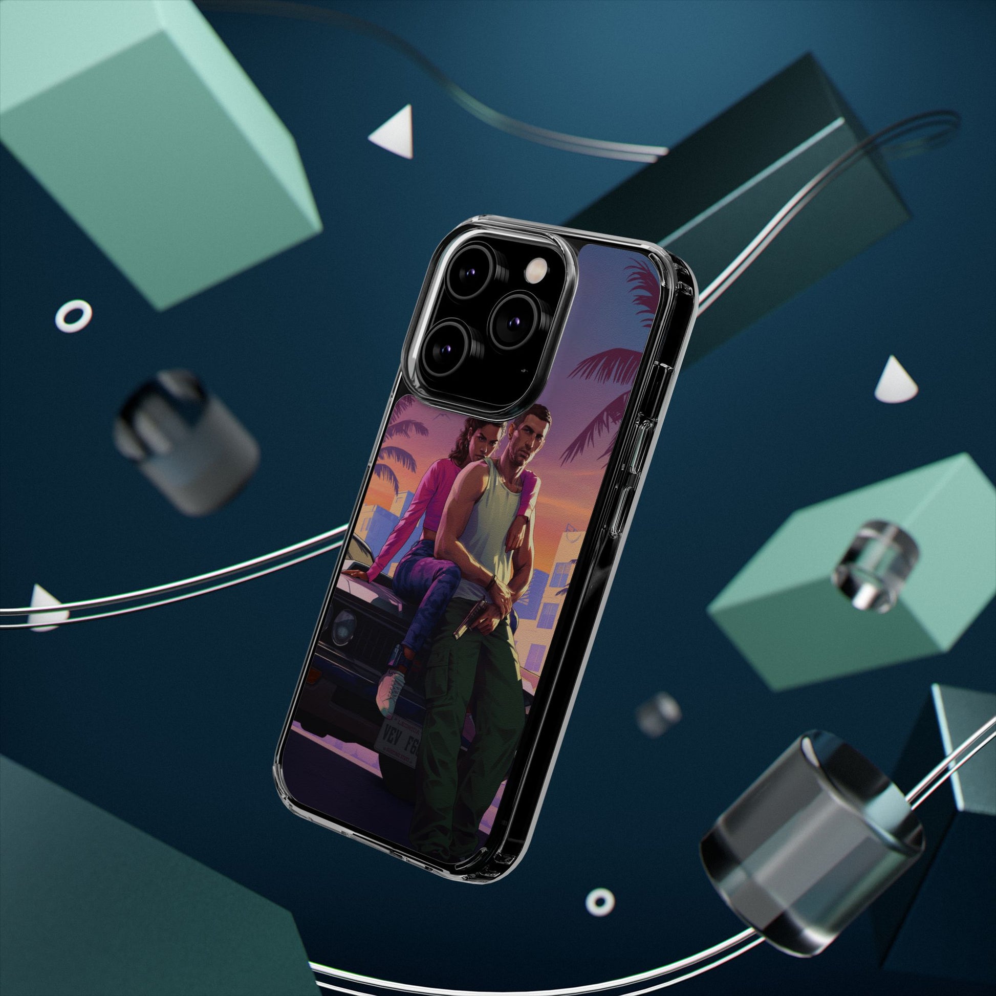 Grand Theft Game inspired Protective Iphone and Samsung case