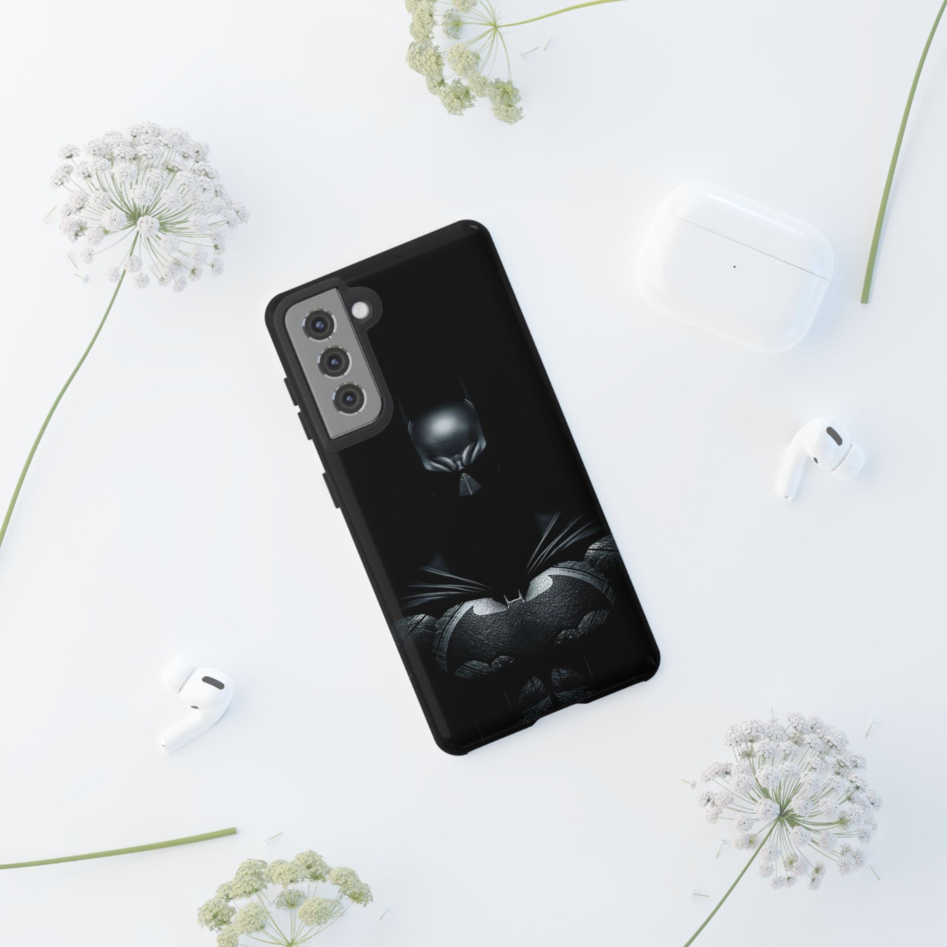 DC Comics Batman in Shadows Tough Cases for iPhones, Samsung, and Pixel