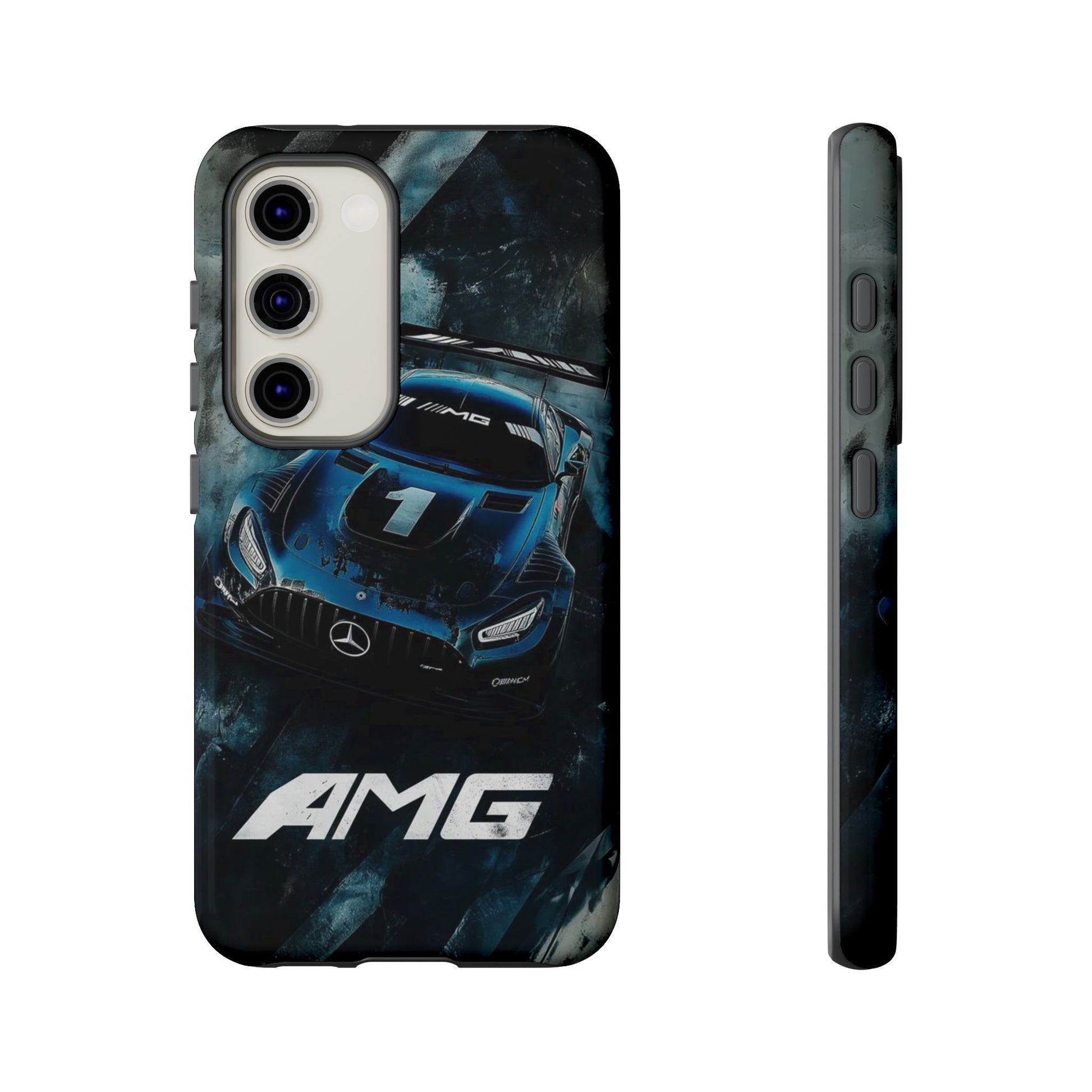 Mercedes AMG Racing Car Tough Cases for iPhones, Samsung, and Pixel