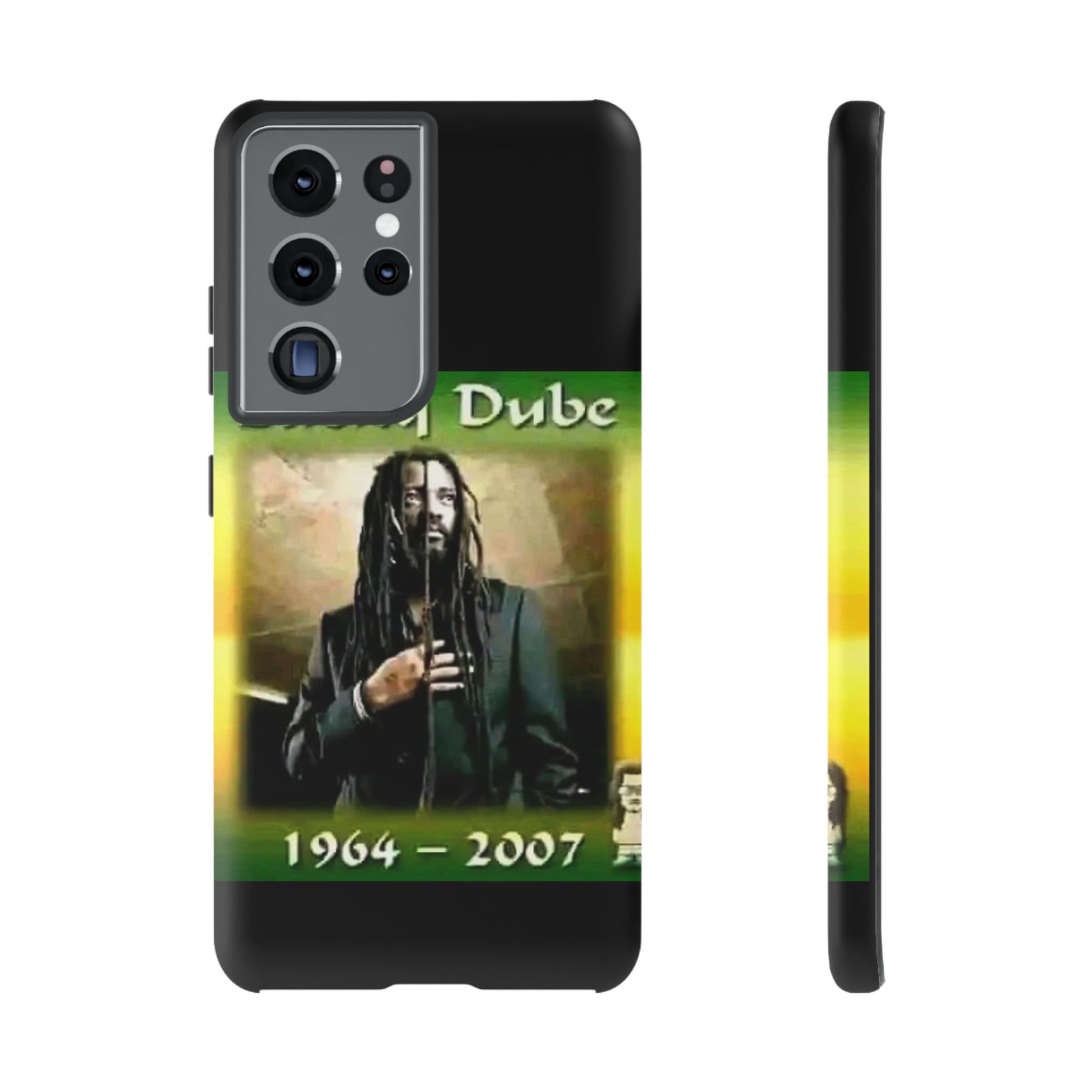 Lucky Dube Tough Cases for iPhones, Samsung, and Pixel