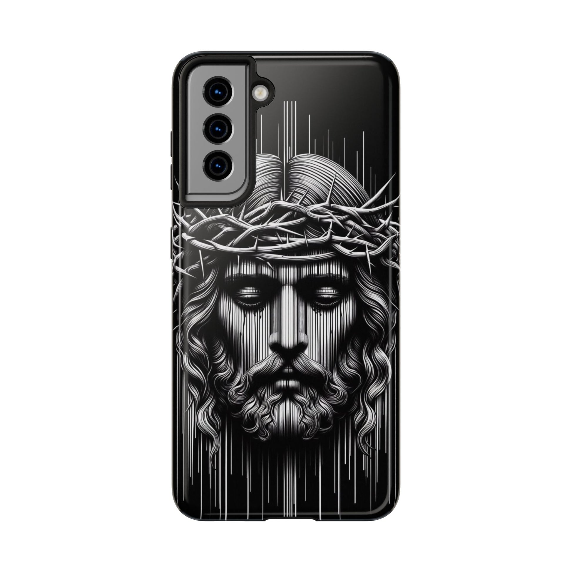 Jesus The King Crown Christian Phone Cases for iPhones & Samsung Phones