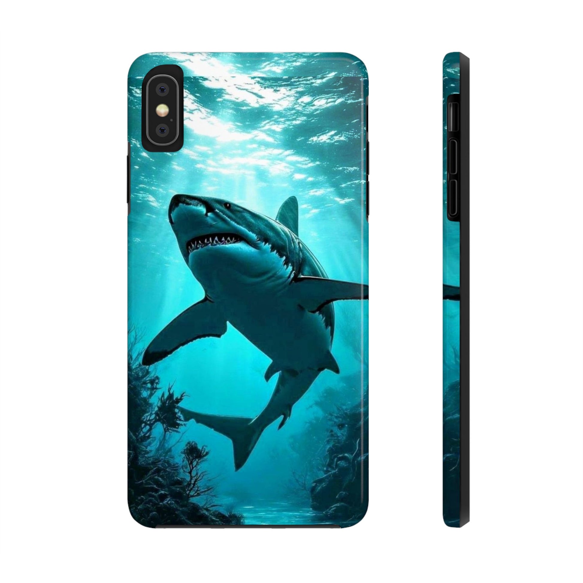 Killer Shark Theme Phone Cases for iPhones & Samsung Phones