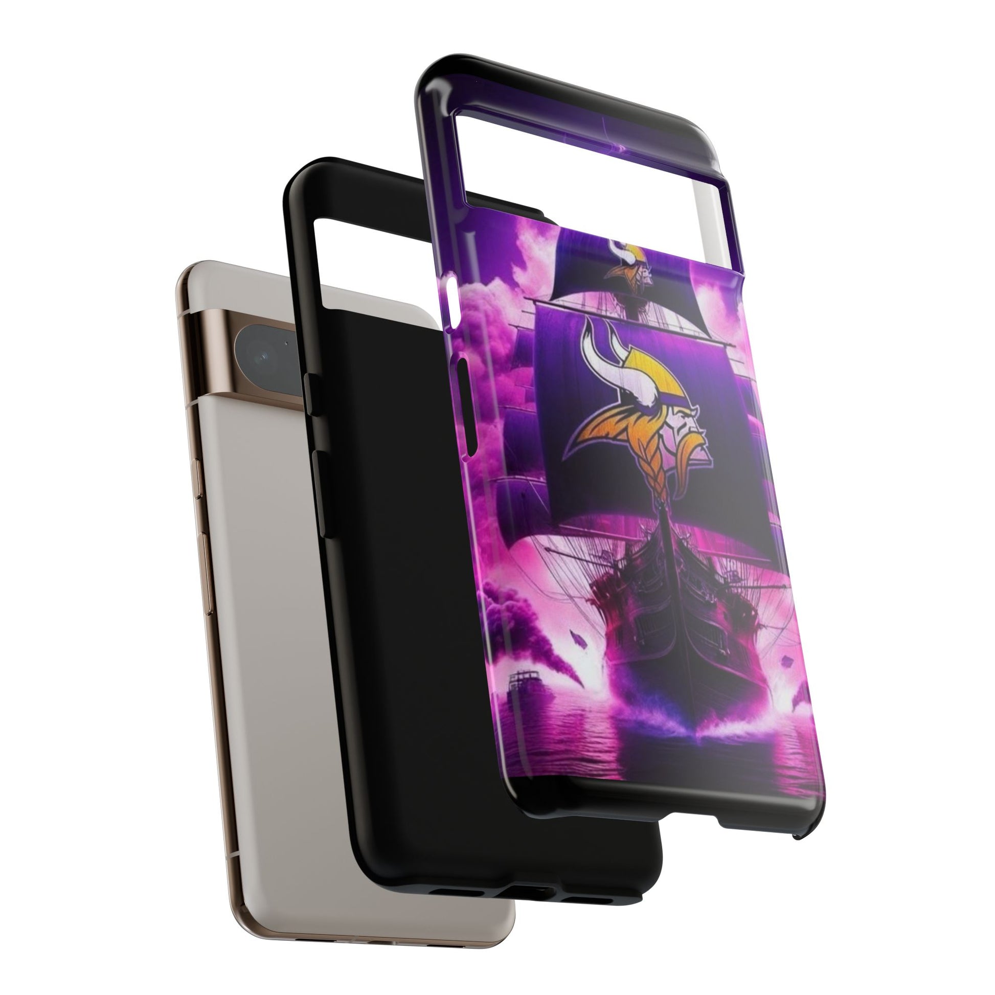 Minnesota Vikings Ship Football Phone Case, Tough Cases for iPhones, Samsung, and Pixel