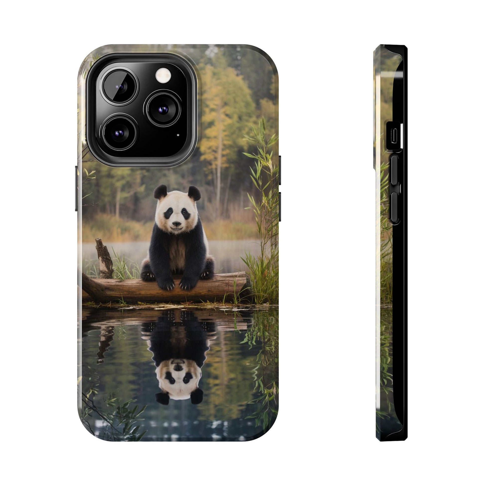 Cute Panda Theme Phone Cases for iPhones & Samsung Phones