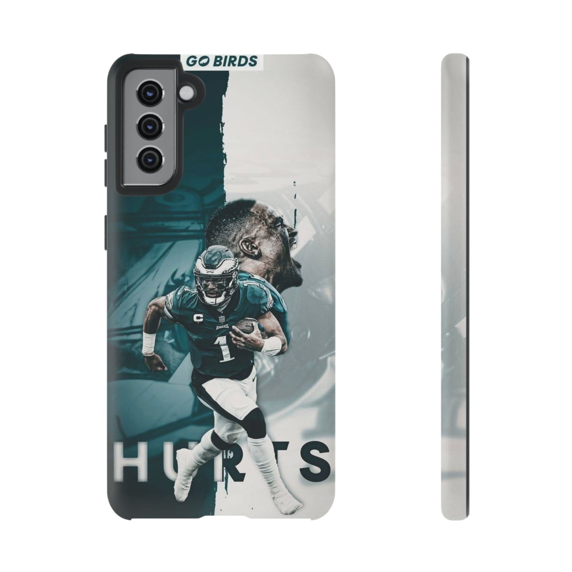 Jalen Hurts Eagles Football Tough Cases for iPhones, Samsung, and Pixel