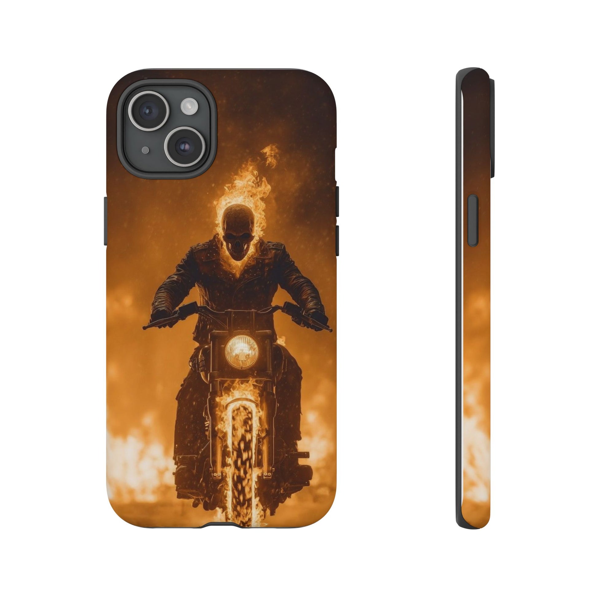 Marvel's Ghostrider Tough Cases for iPhones, Samsung, and Pixel