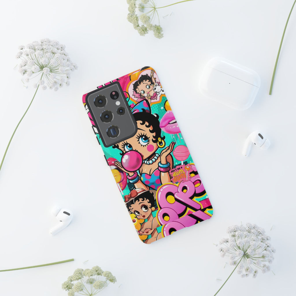 Betty Boop Comic Strip Phone Case for iPhone, Samsung Galaxy, & Pixel Phones