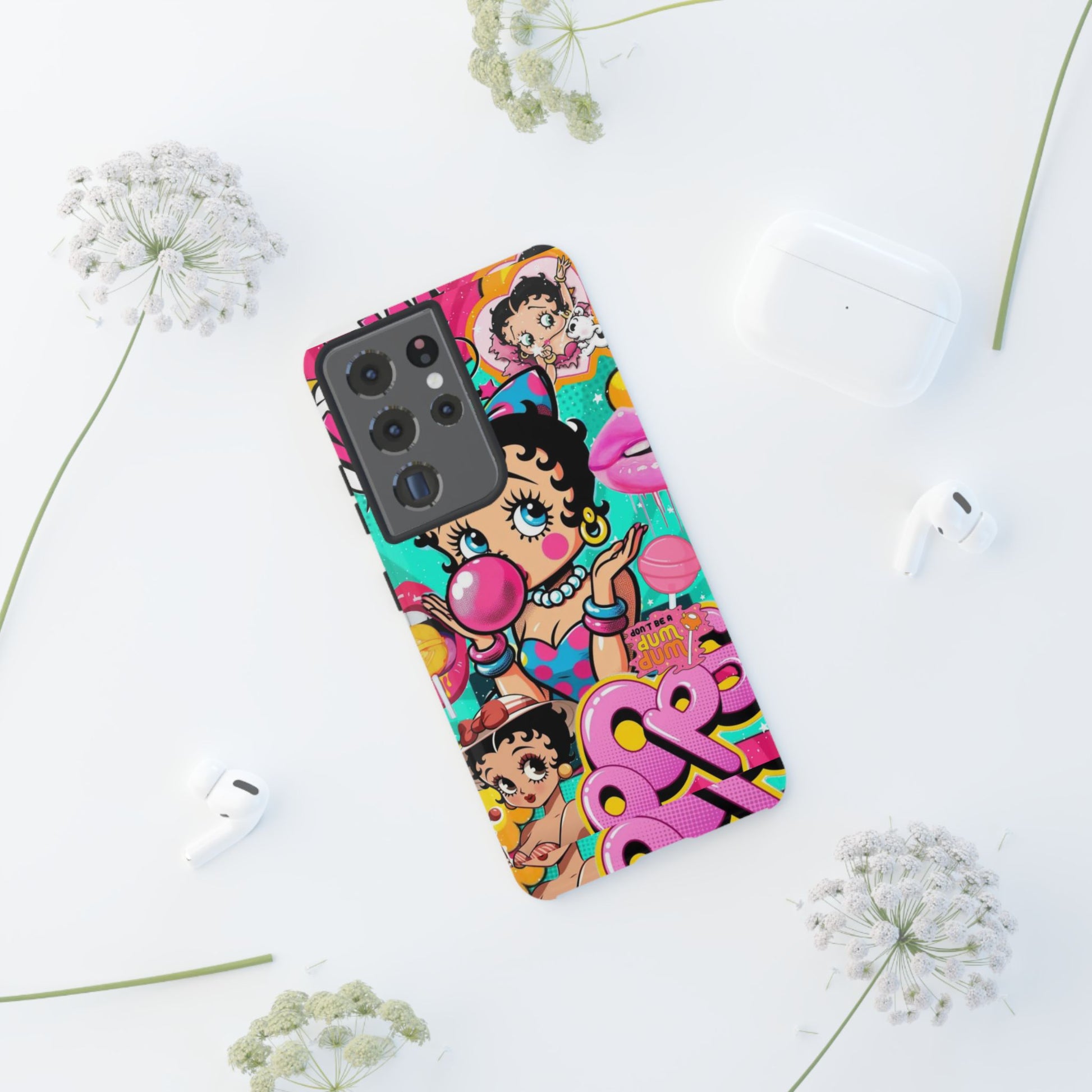 Betty Boop Comic Strip Phone Case for iPhone, Samsung Galaxy, & Pixel Phones