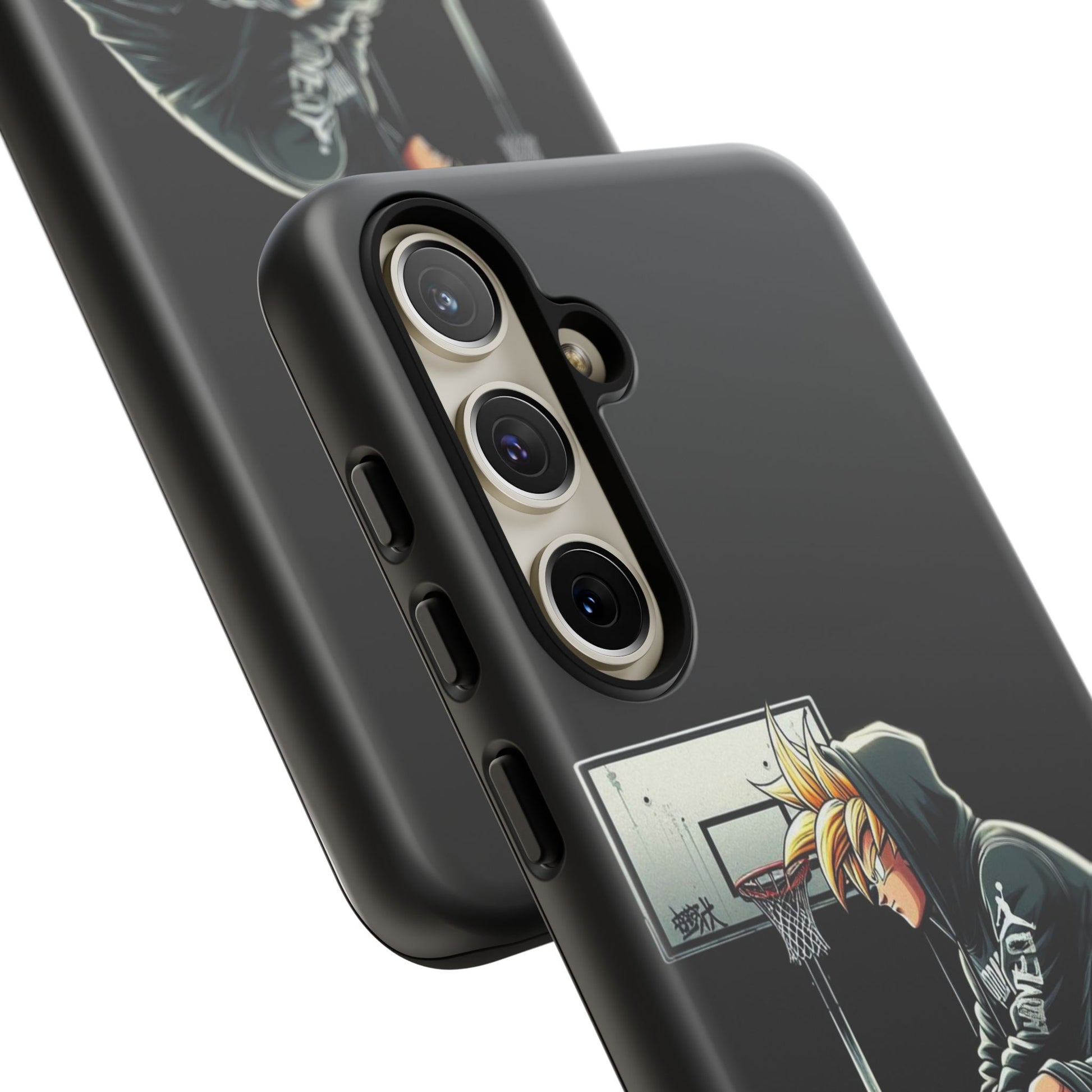 Son Goku Basketball Tough Cases for iPhones, Samsung, and Pixel