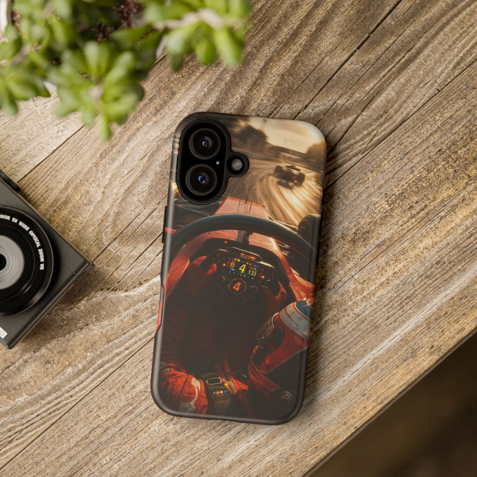 Formula 1 Cockpit Phone Case, Tough Cases for iPhones, Samsung, and Pixel