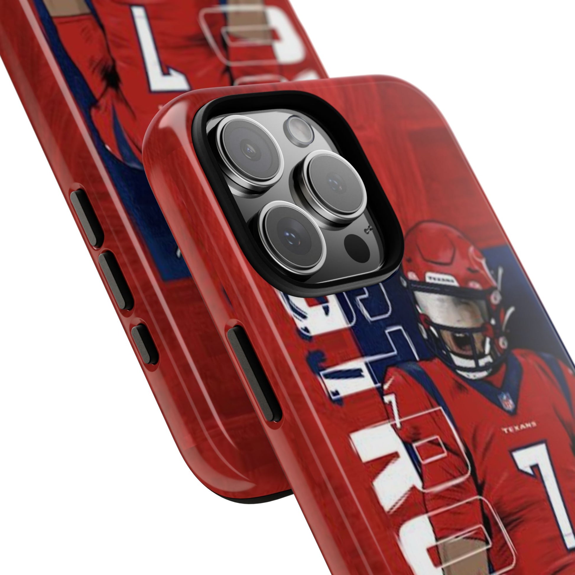 Houston Texans Football CJ Stroud Tough Cases for iPhones, Samsung, and Pixel
