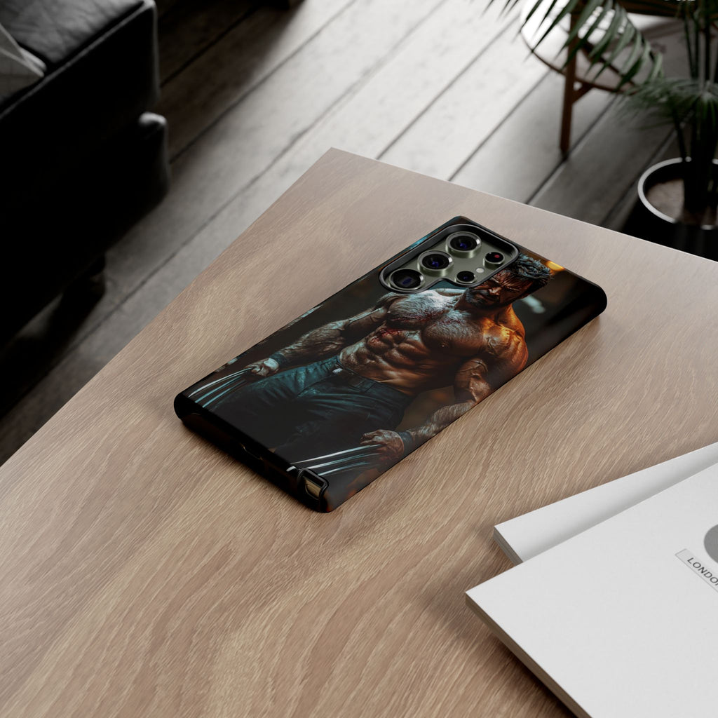 Marvel's Logan Wolverine Tough Cases for iPhones, Samsung, and Pixel