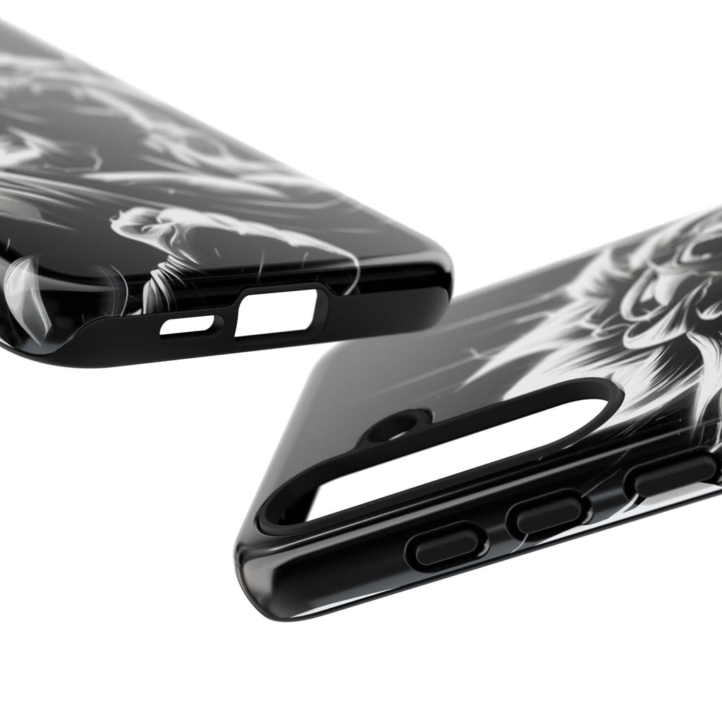 Anime Saiyan Rage Dragon ball Z Tough Cases for iPhones, Samsung, and Pixel