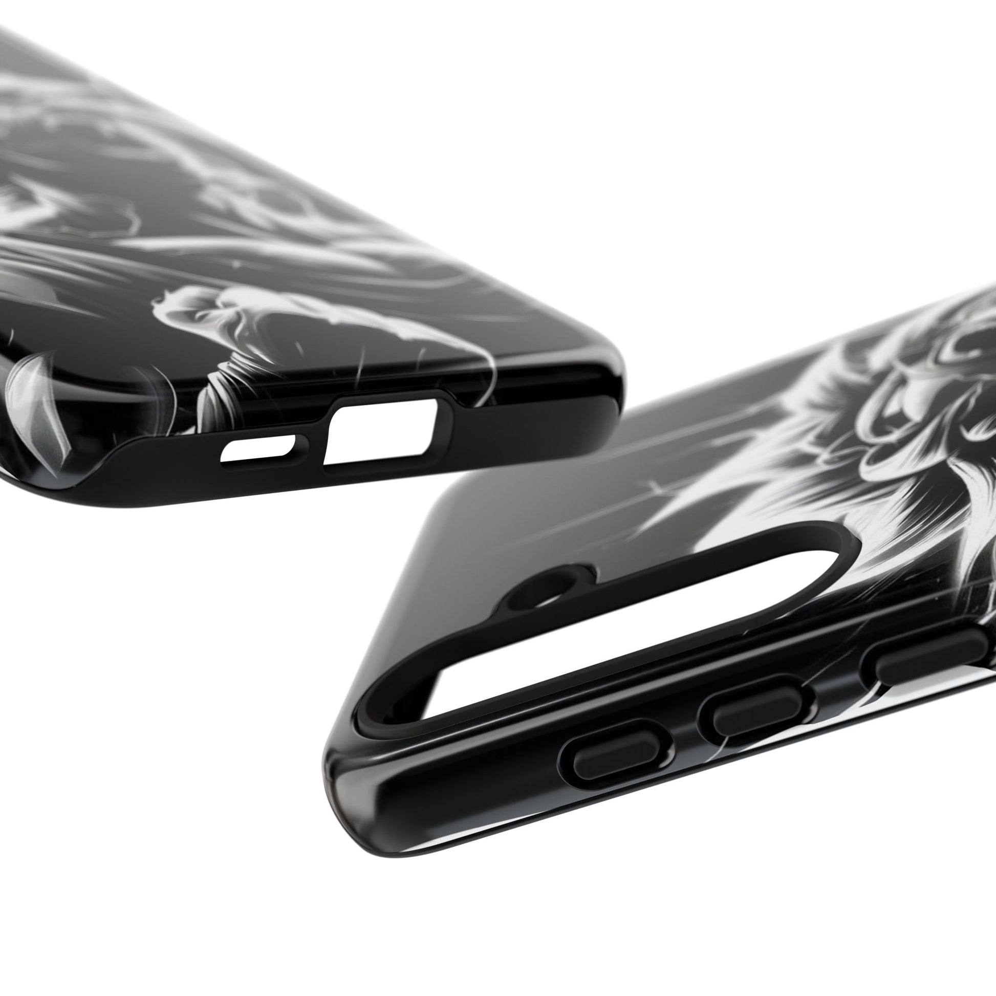 Anime Saiyan Rage Dragon ball Z Tough Cases for iPhones, Samsung, and Pixel