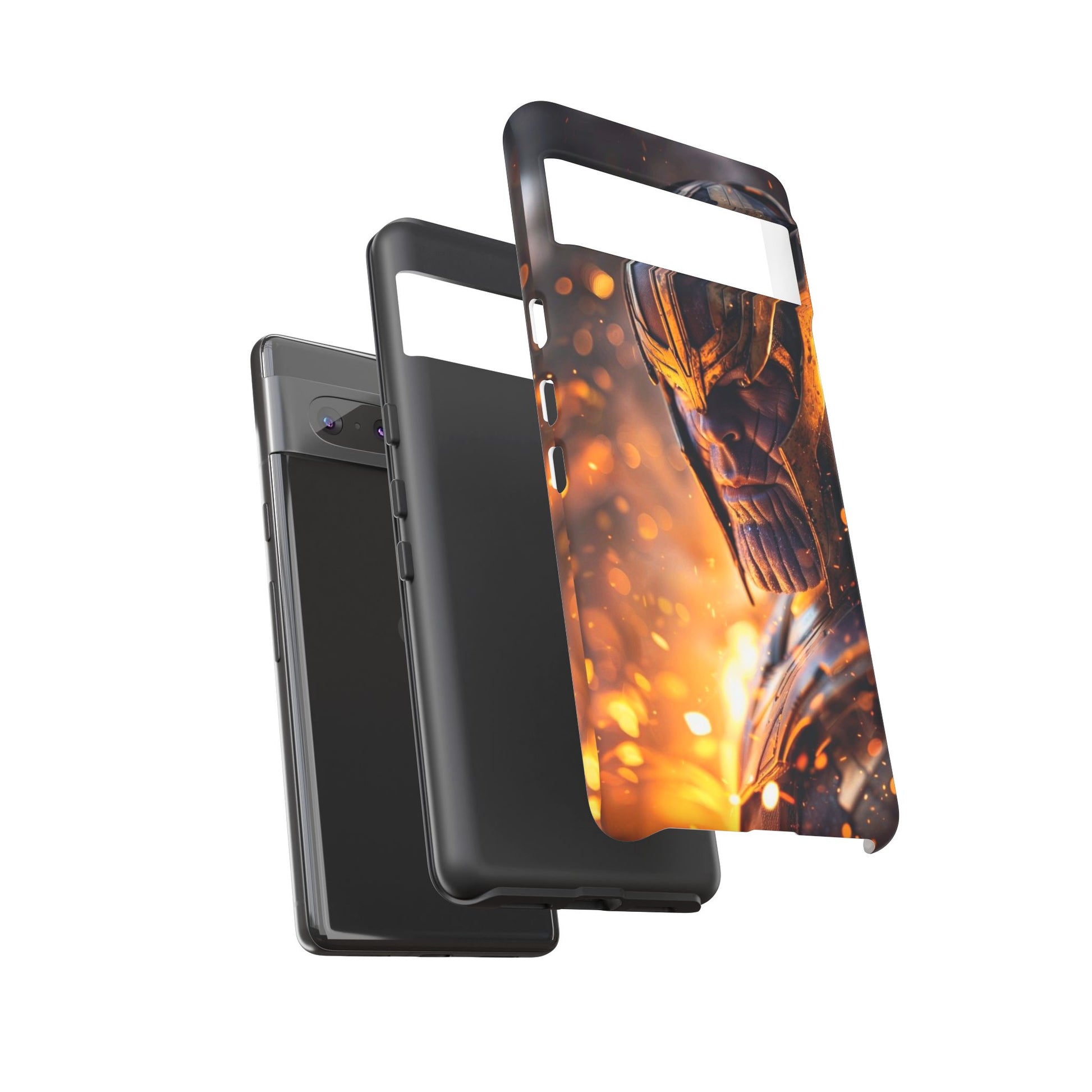 Marvel Villain Thanos Tough Cases for iPhones, Samsung, and Pixel