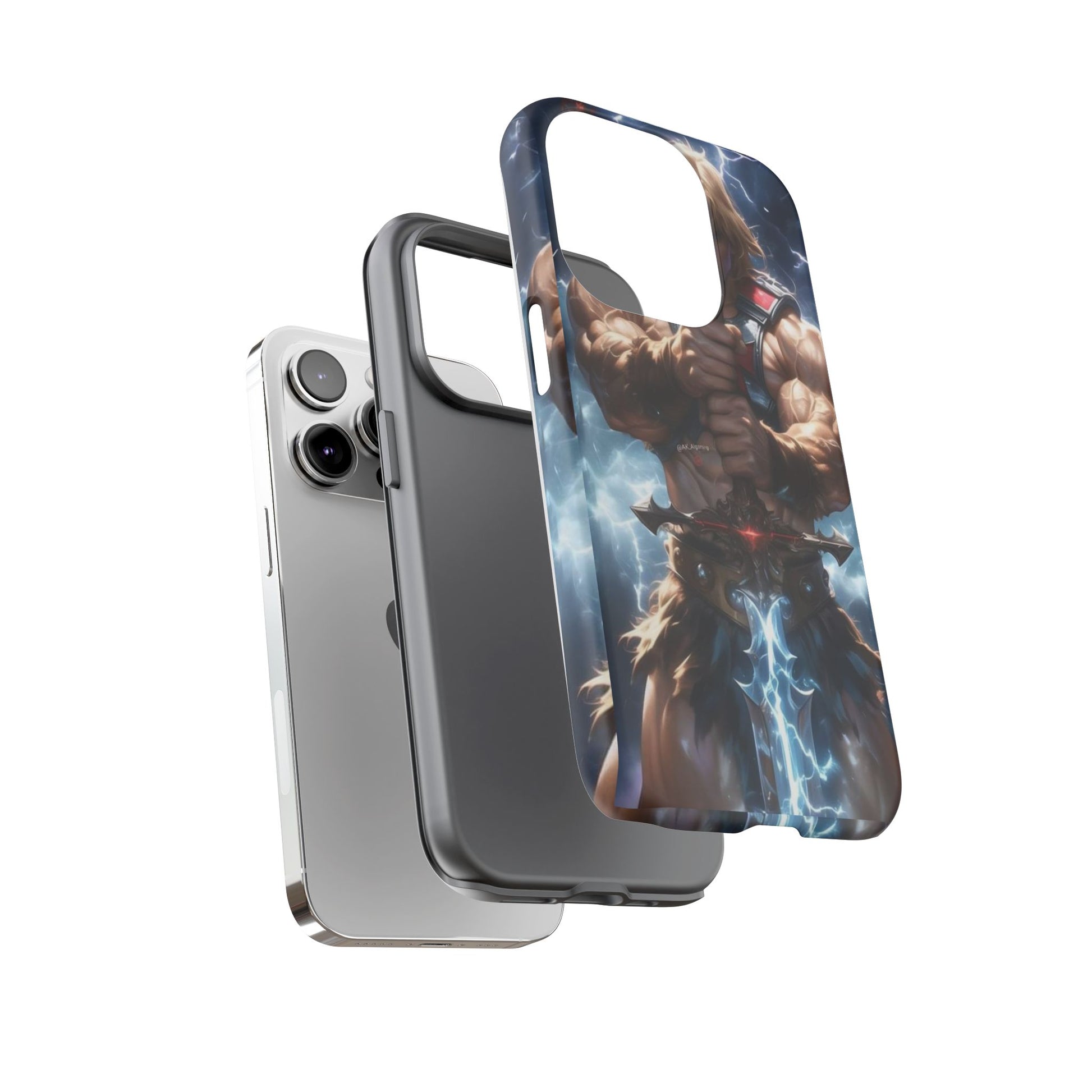 He-Man Masters of the Universe Tough Cases for iPhones, Samsung, and Pixel