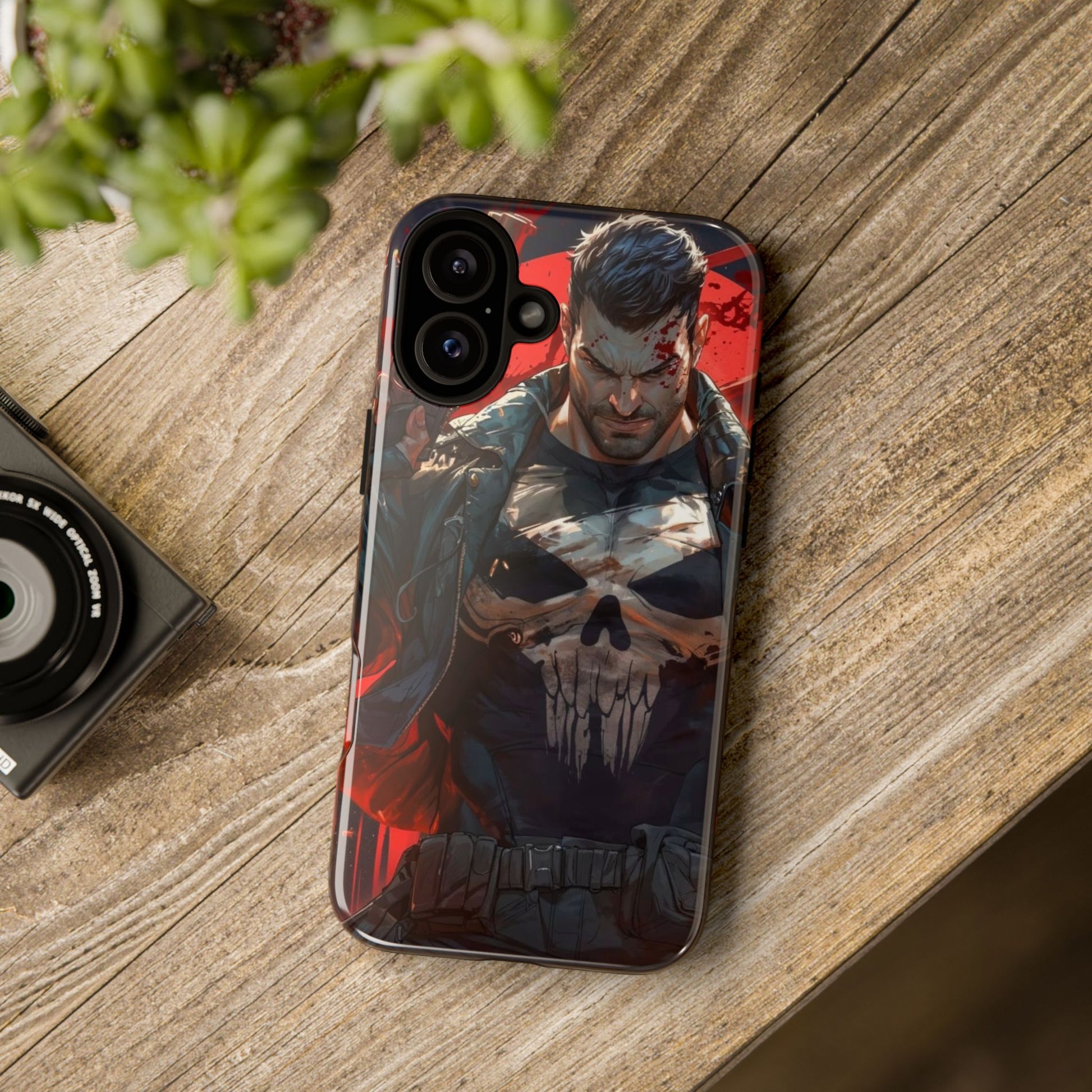 Punisher Tough Cases for iPhones, Samsung, and Pixel