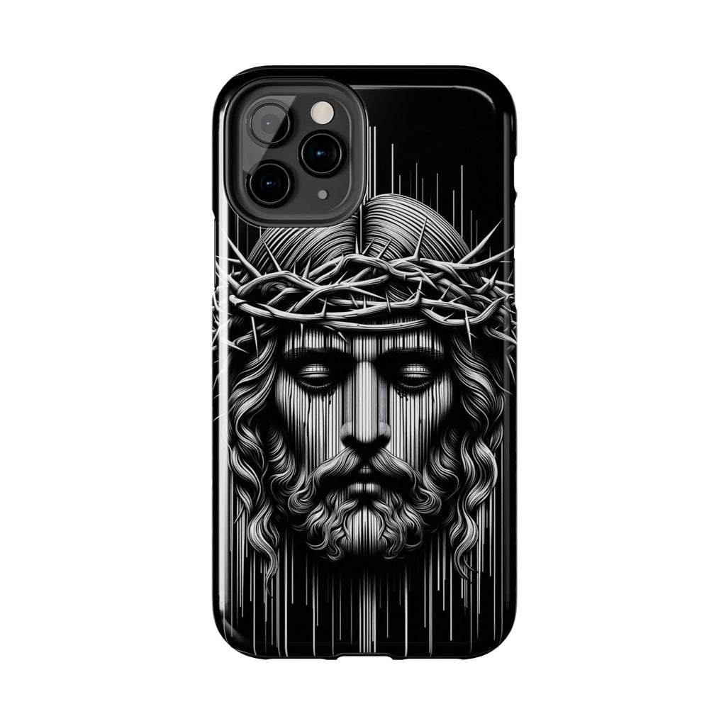 Jesus The King Crown Christian Phone Cases for iPhones & Samsung Phones