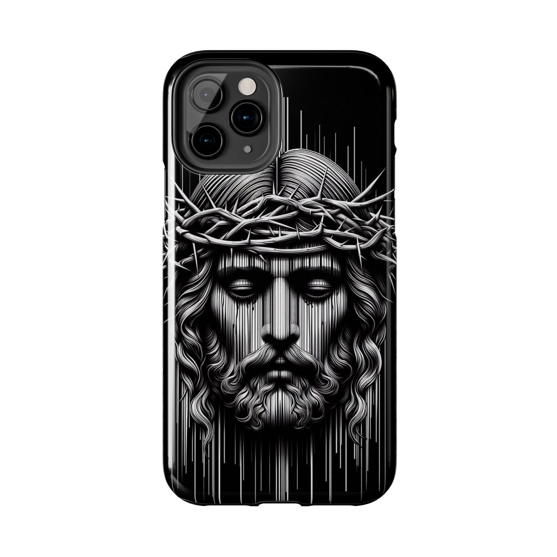 Jesus The King Crown Christian Phone Cases for iPhones & Samsung Phones